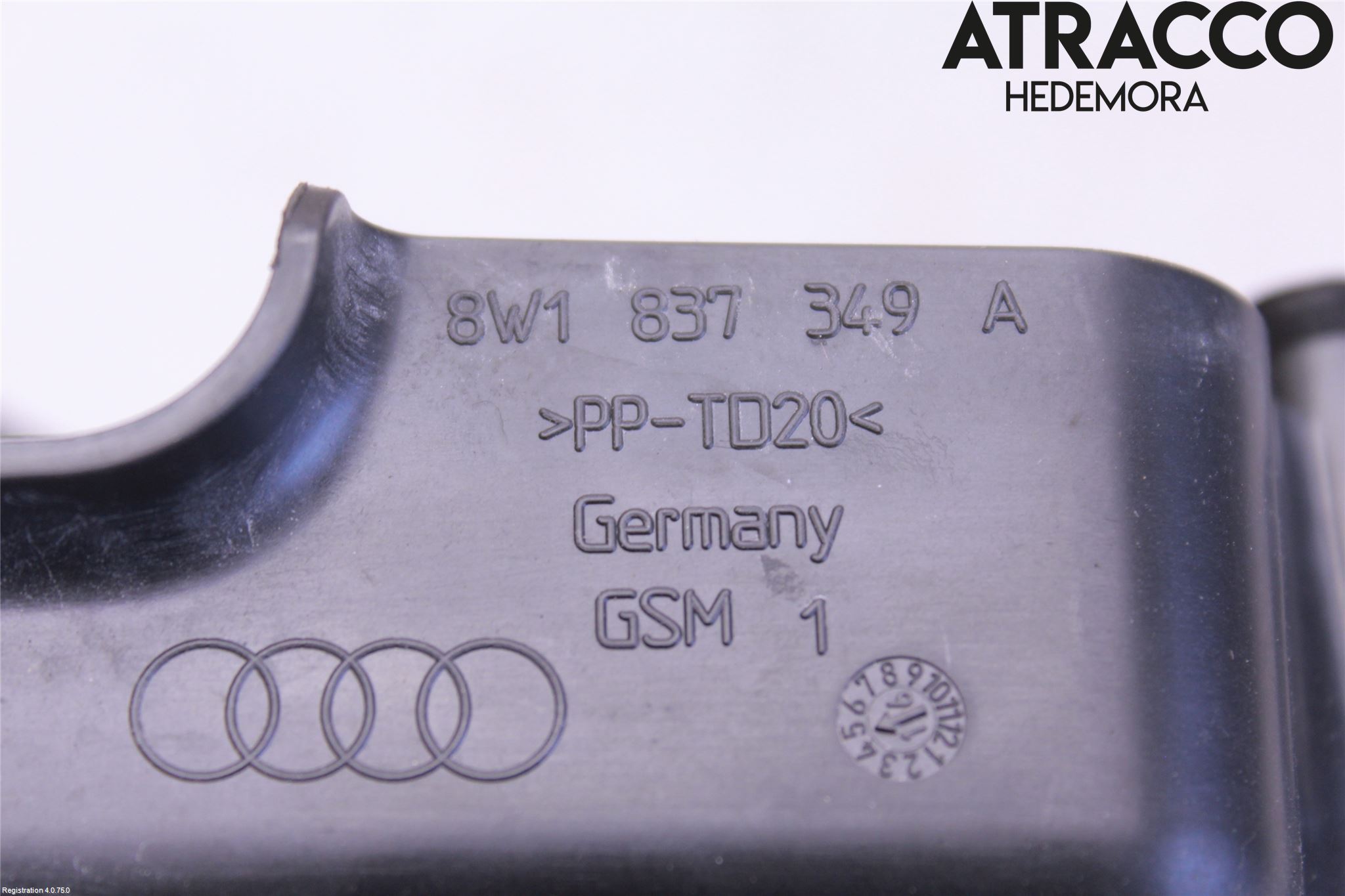 Audi A4/S4 B9 16-19 Dørlås - Låsekasse