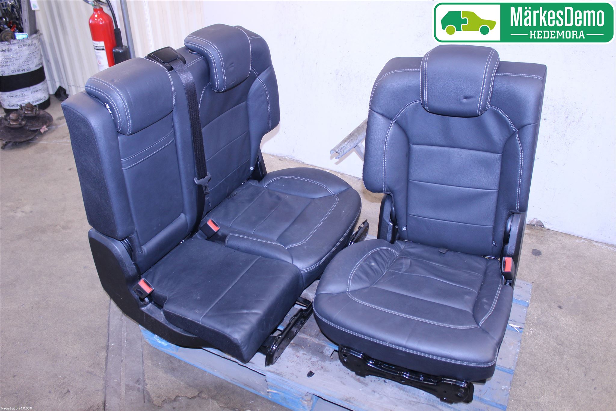 Mercedes-Benz MB GL/GLS-KLASS (X166) 12-19 Innr Sete Baksete Kompl