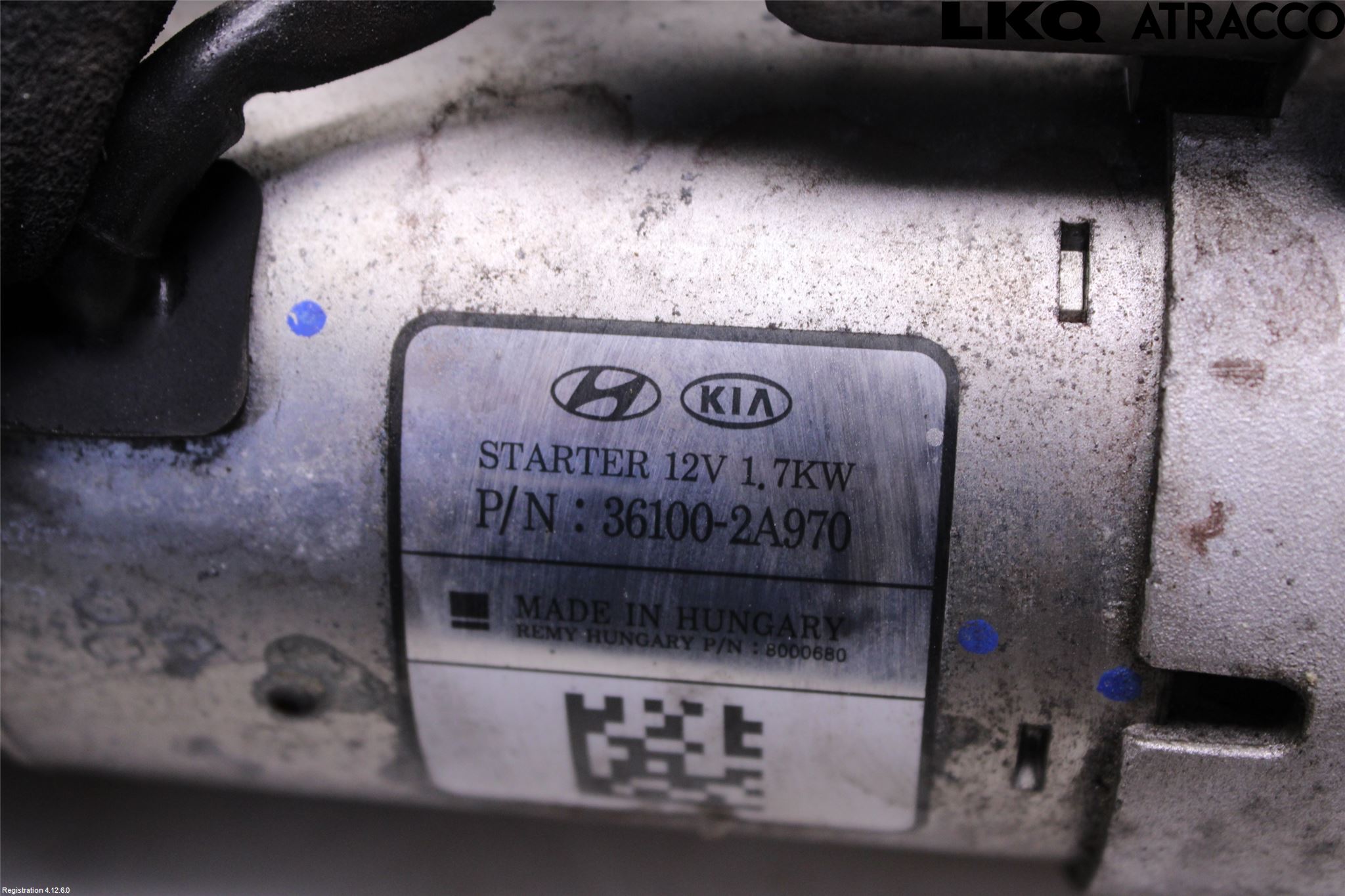 Kia CEED 12-18 Startmotor Diesel