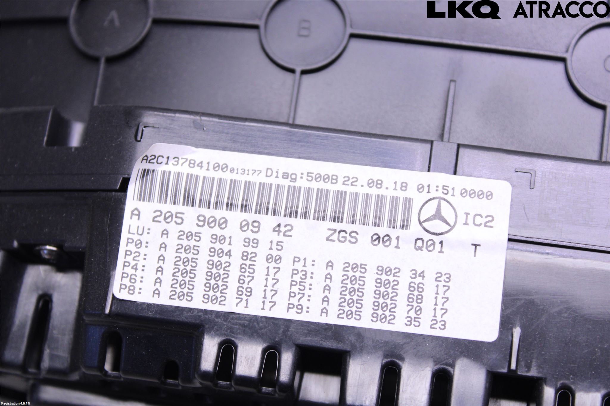 Mercedes-Benz MB C-KLASS (W205) 14-21 Instr Kombinert