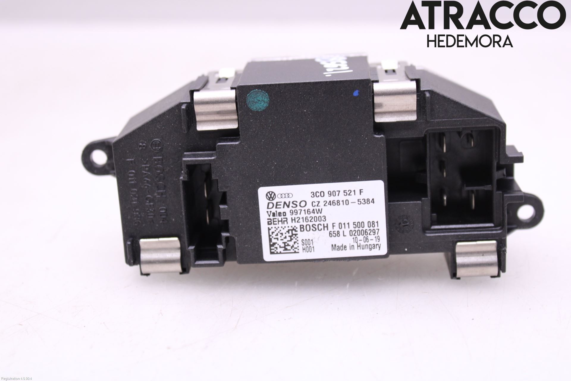 Volkswagen VW GOLF VI 09-13 Varmeapparat Viftemotstand