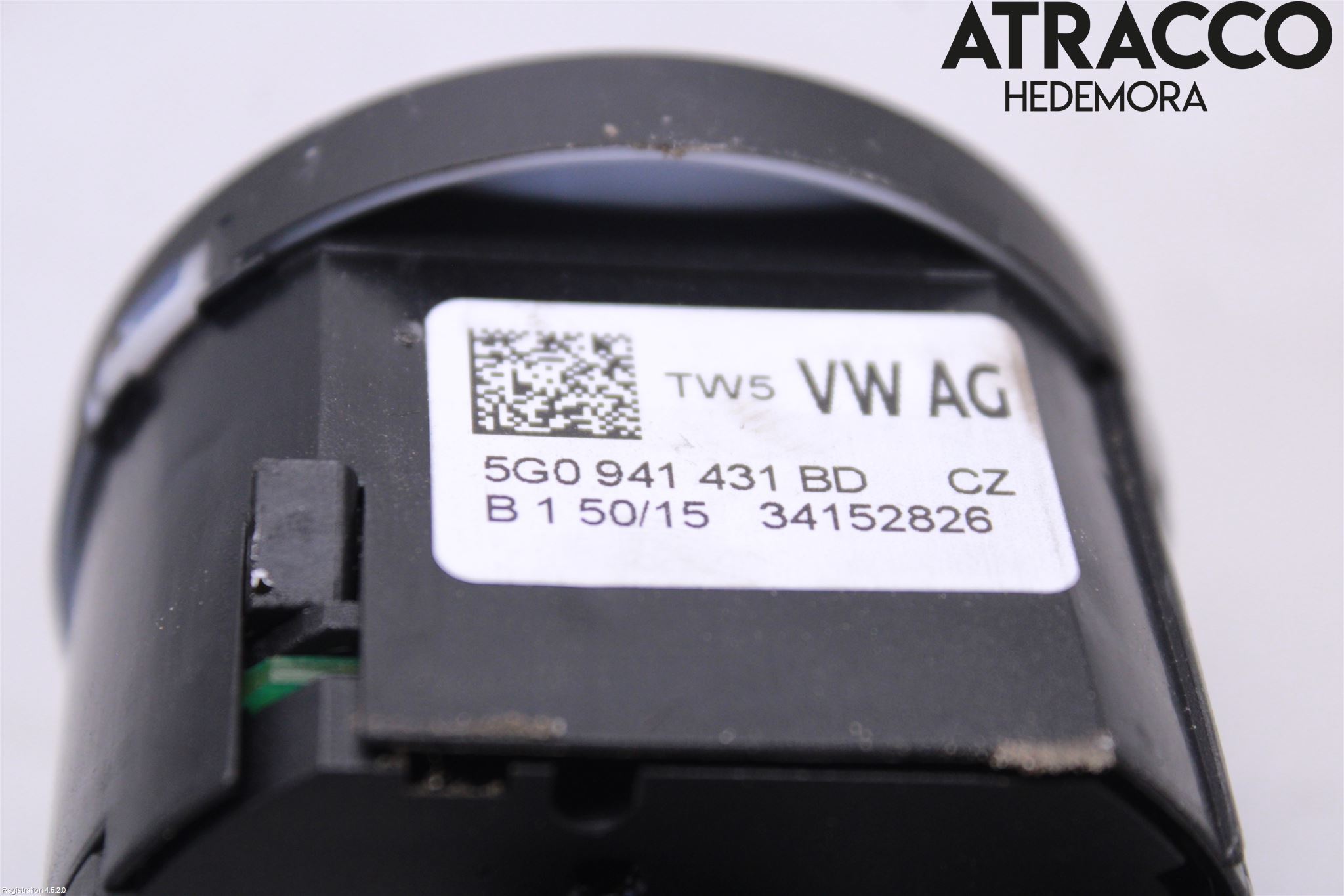Volkswagen VW GOLF / E-GOLF VII 13-20 Bryter Hovedlys