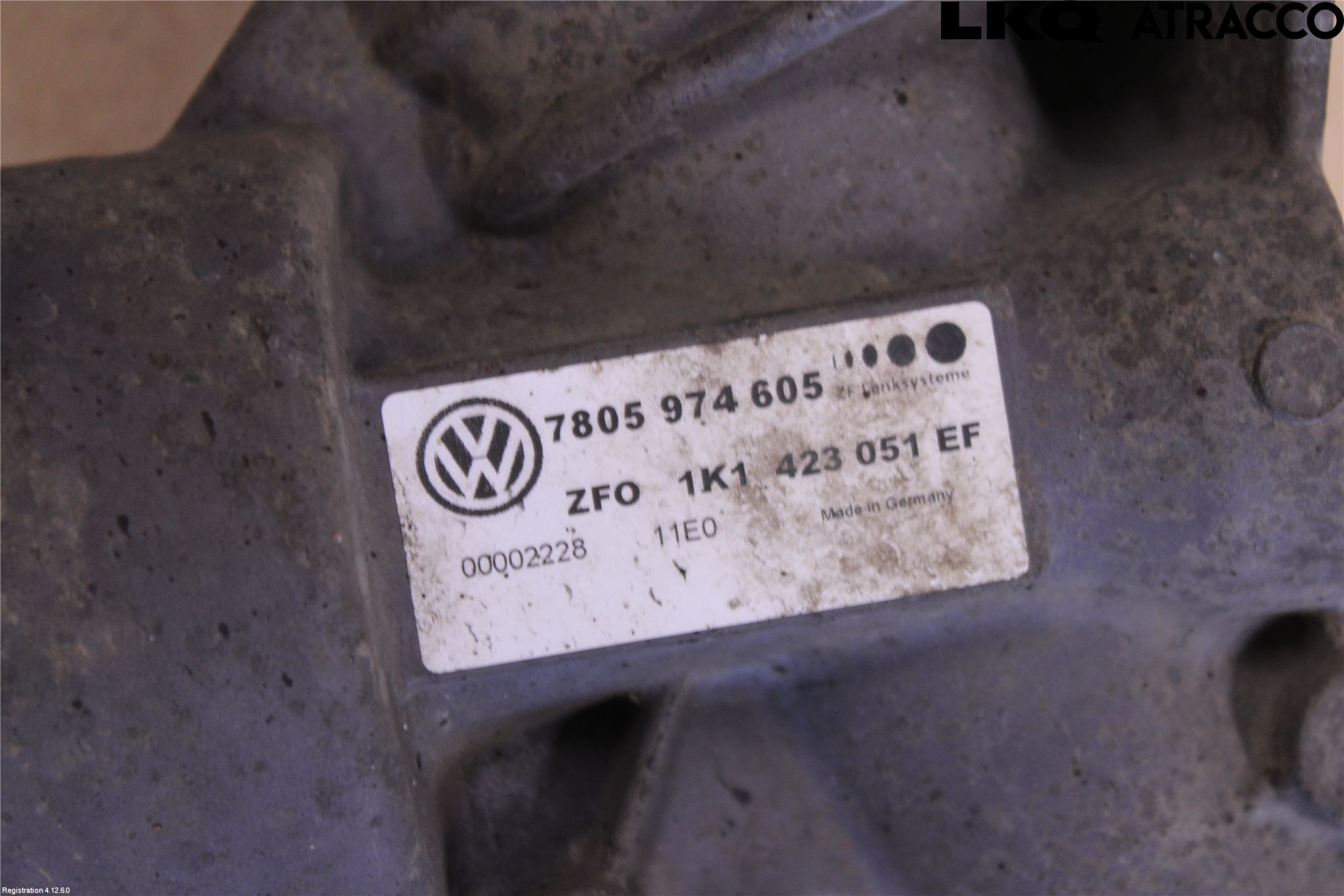 Volkswagen VW GOLF VI 09-13 Styrväxel/Snäcka Elektrisk