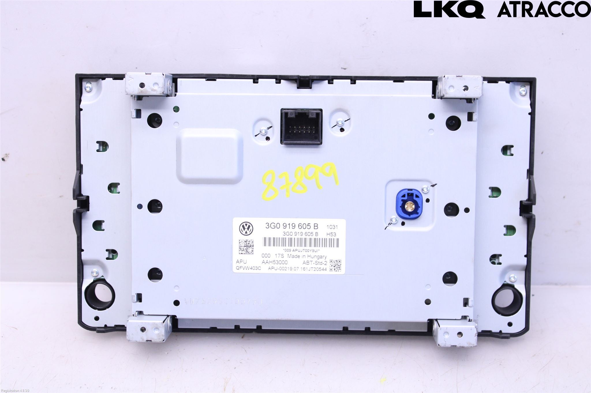 Volkswagen VW PASSAT 15-19 Stereo Radio Med Cd