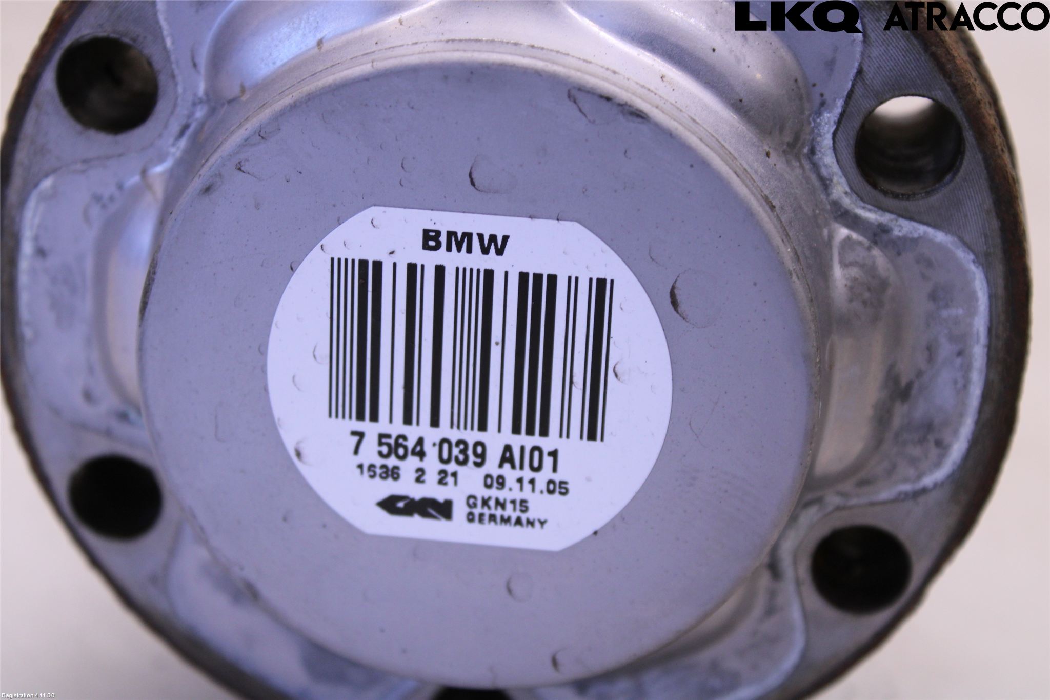 BMW 7 E65/66    00-08 Drivaksel Bak Kompl Venstre