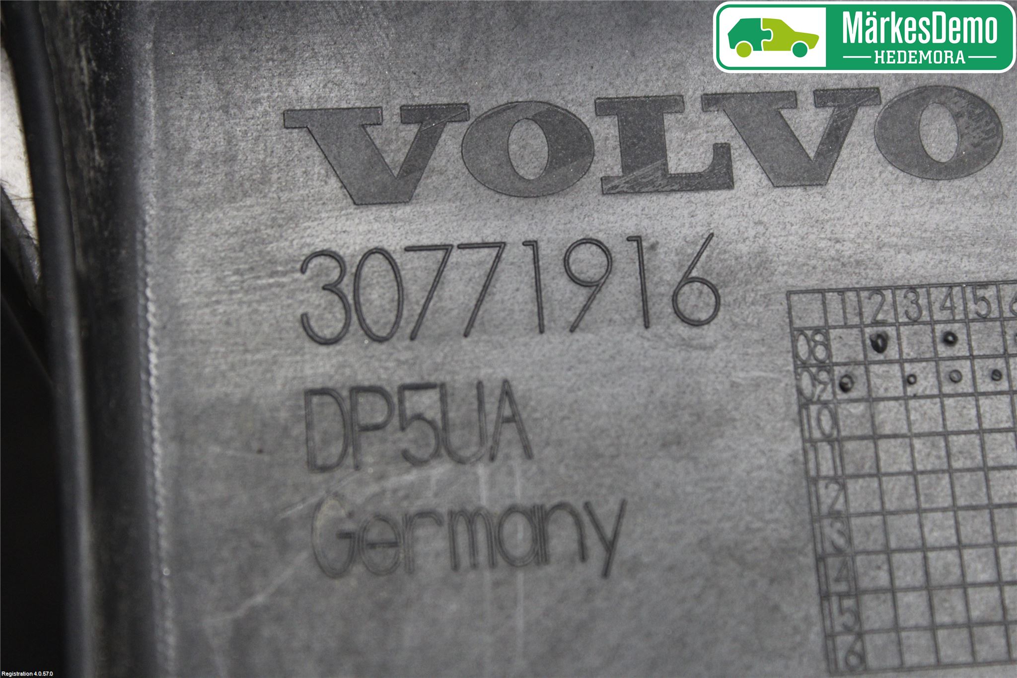 Volvo S80 07-13 Motor Deksel Over Motor