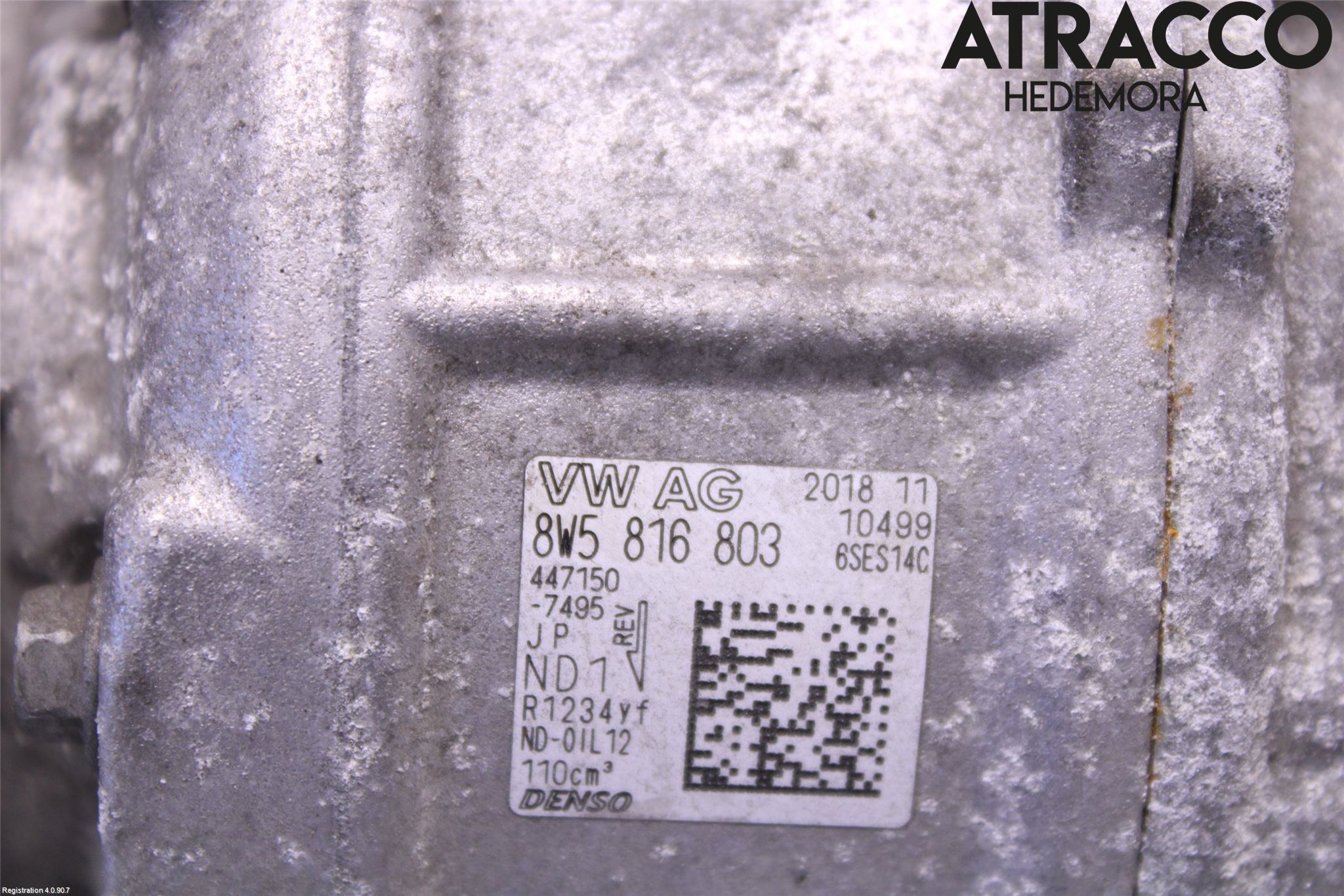Audi A4/S4 B9 20- Varme Ac Kompressor