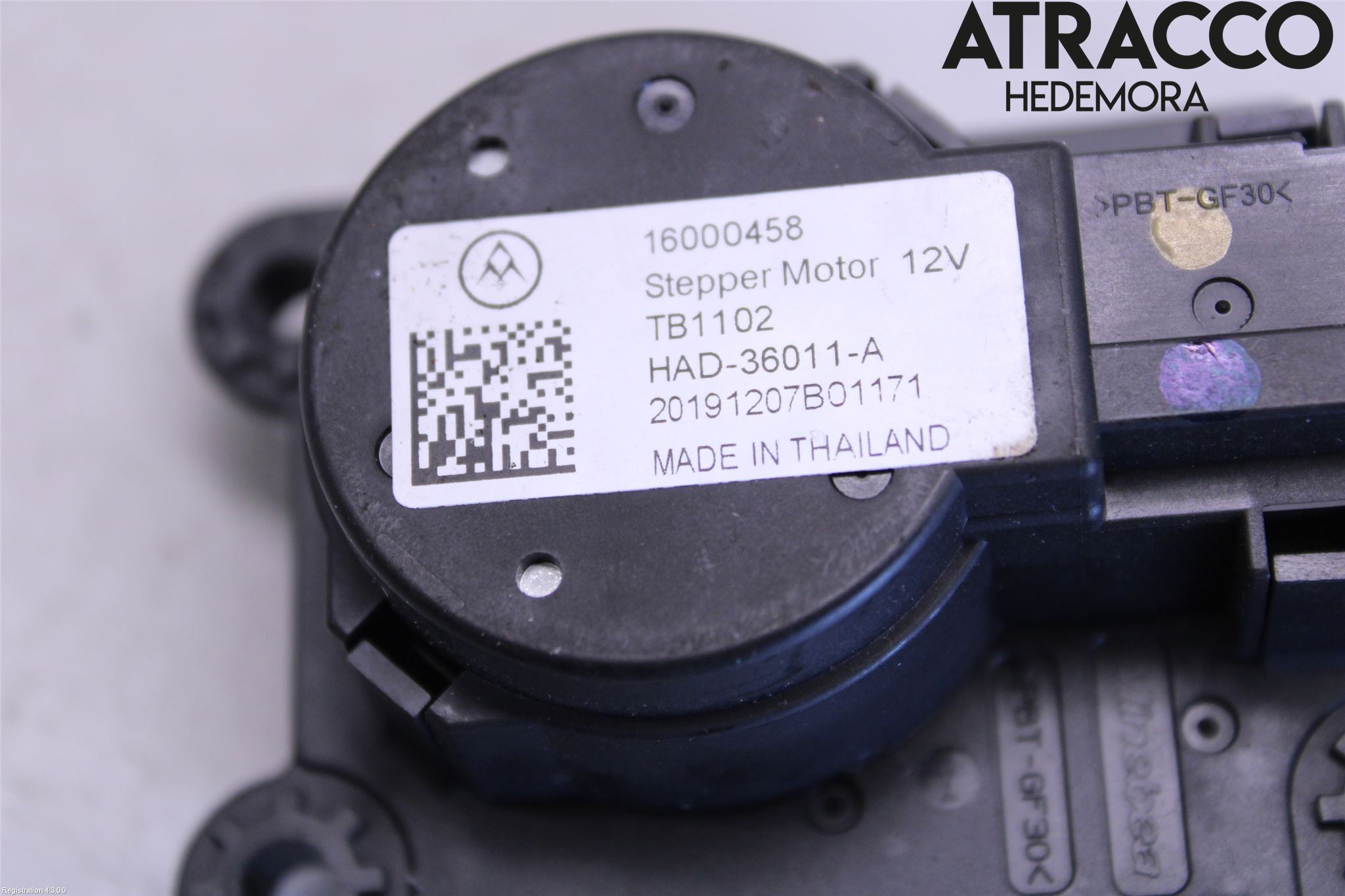 Opel CORSA F, CORSA-E 20- Varme Ac Regulerings Motor