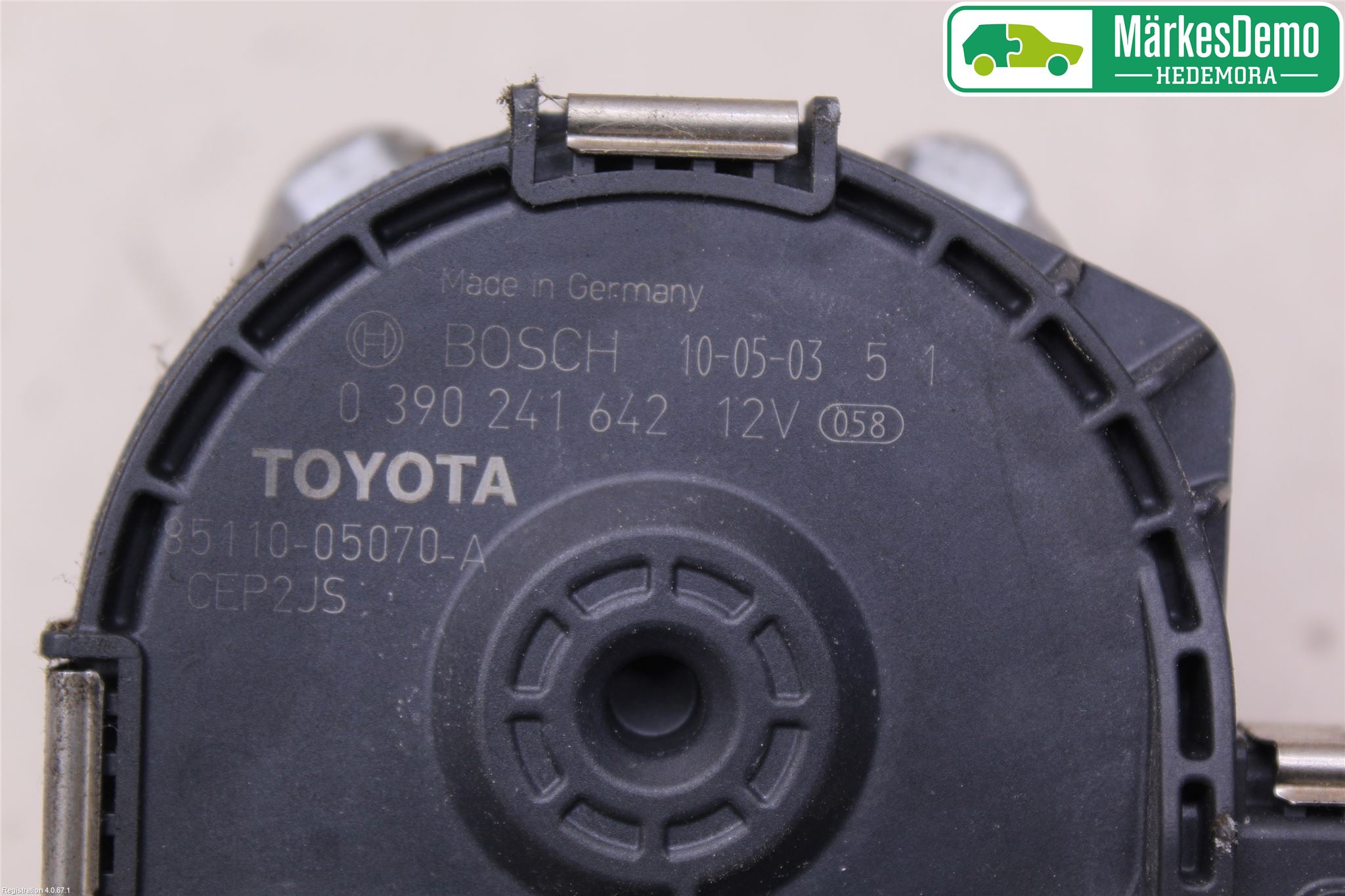 Toyota AVENSIS 09-15 Viskermotor Frontrute