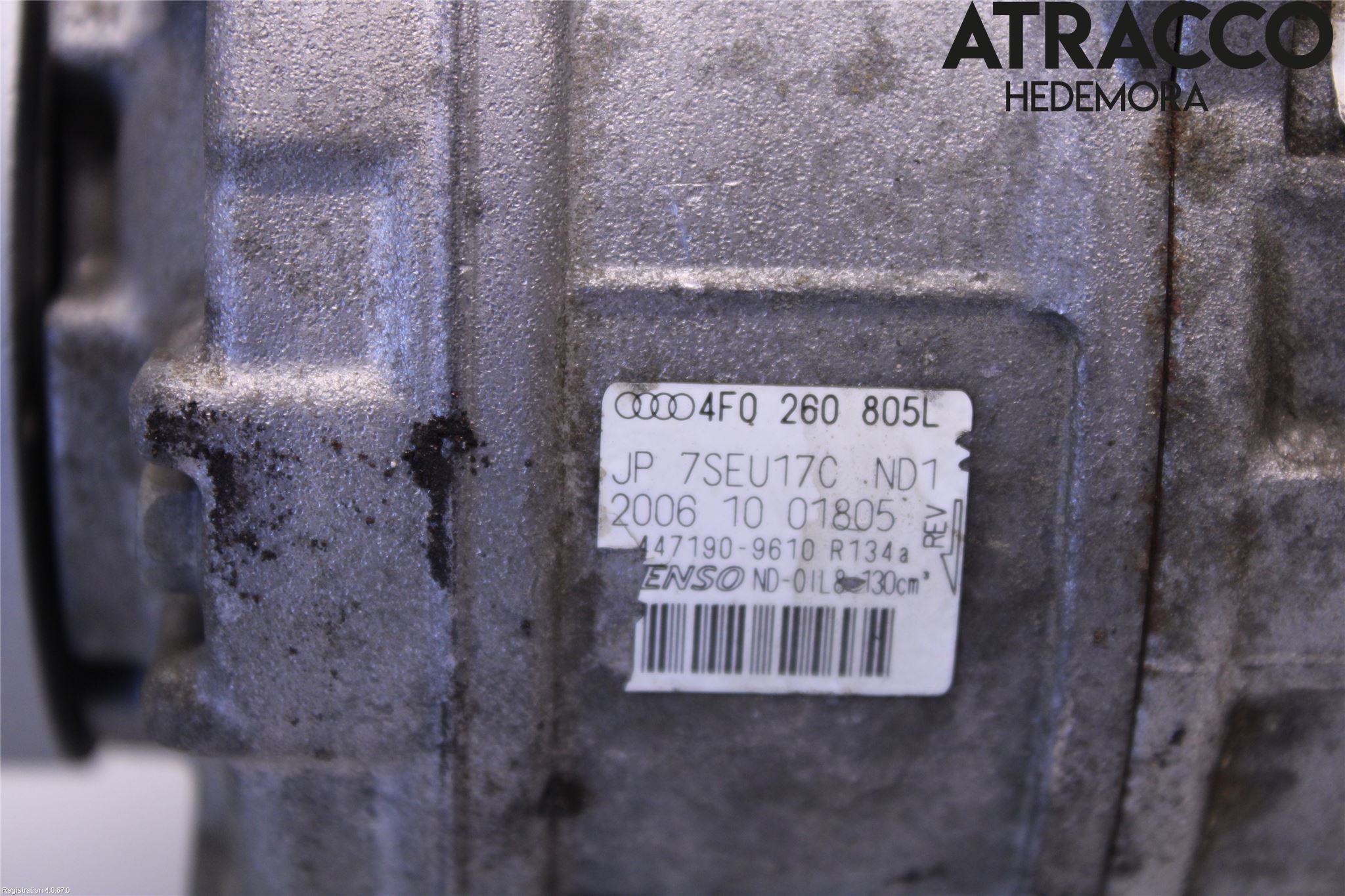 Audi A6/S6     05-11 Varme Ac Kompressor