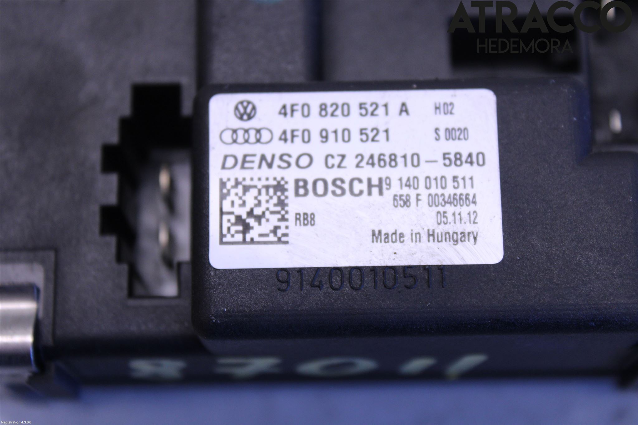 Audi A6/S6     05-11 Varmeapparat Viftemotstand