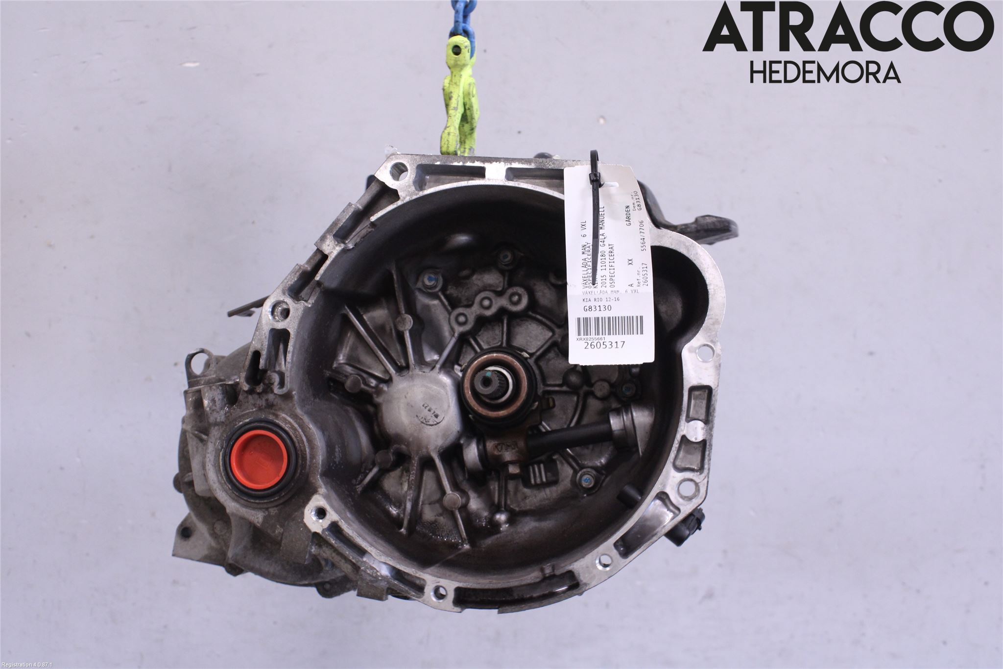 Kia RIO 12-16 Gearkasse 5 Trinn