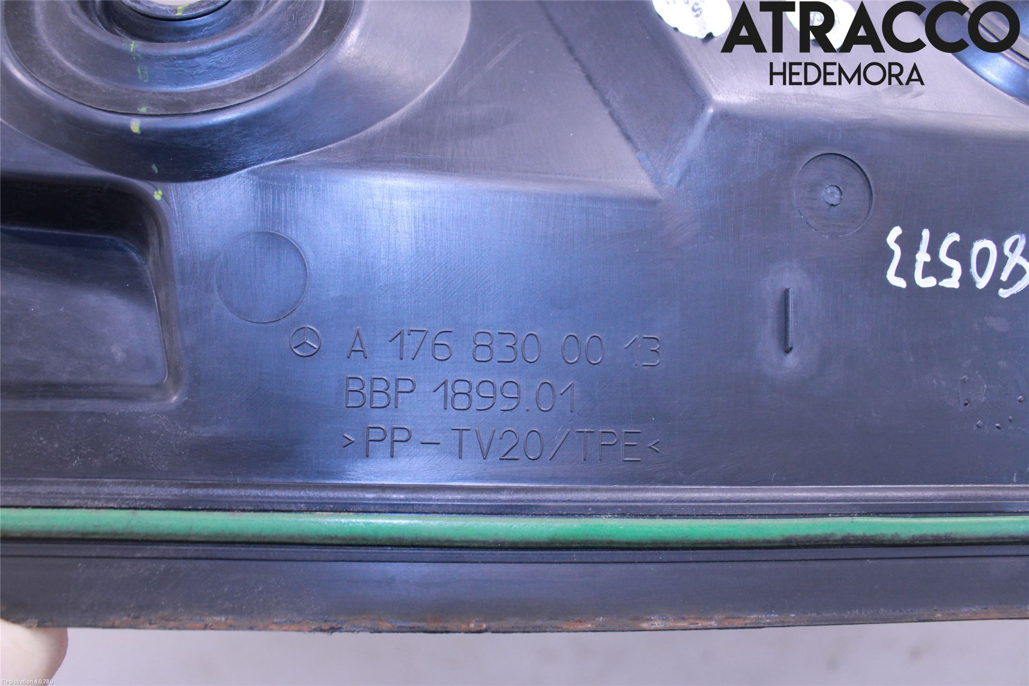 Mercedes-Benz MB GLA-KLASS (X156) 13-20 Visker Deksel-Grill-Under Frr