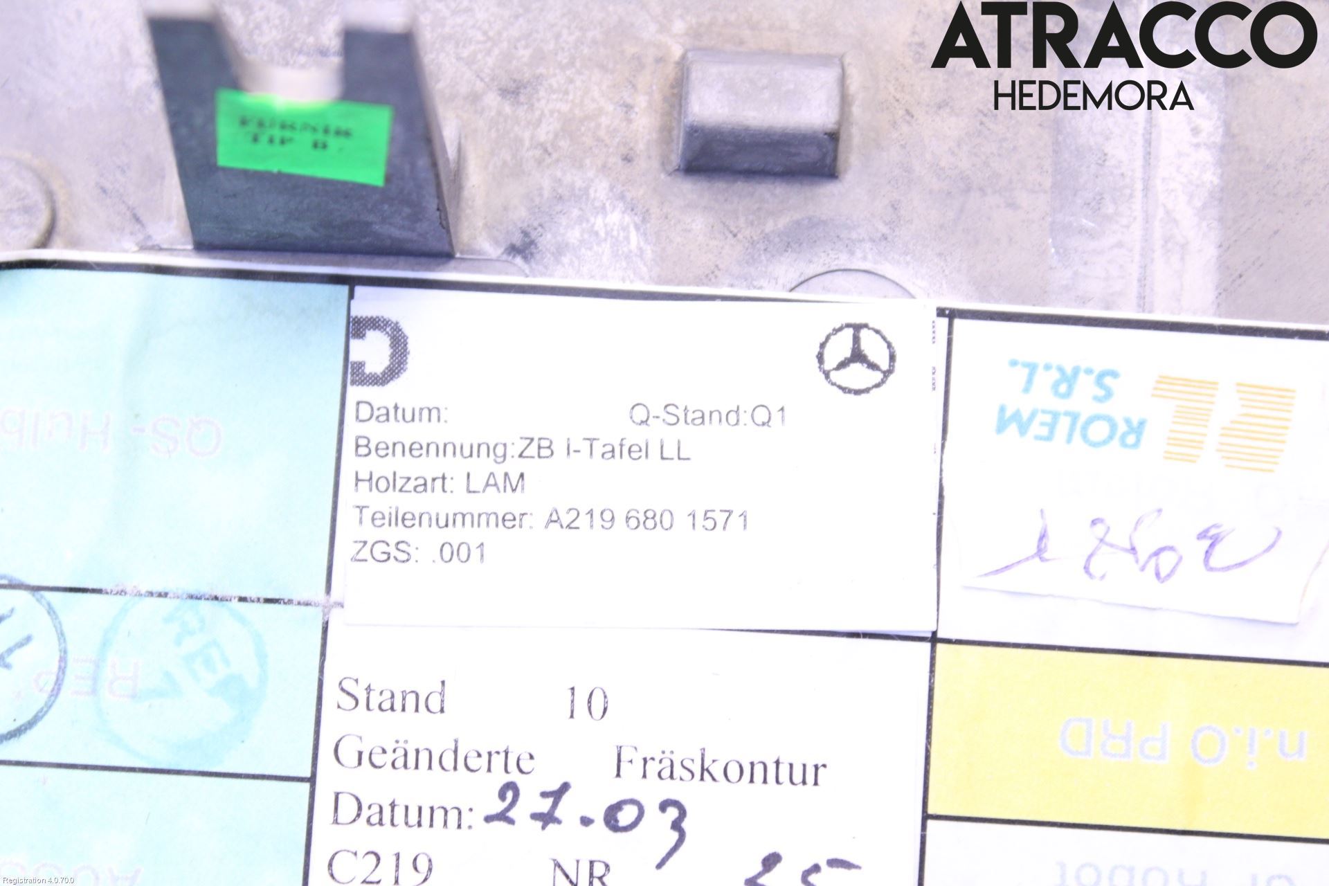 Mercedes-Benz MB CLS (C219) 03-11 Innr Dekor Instrbord