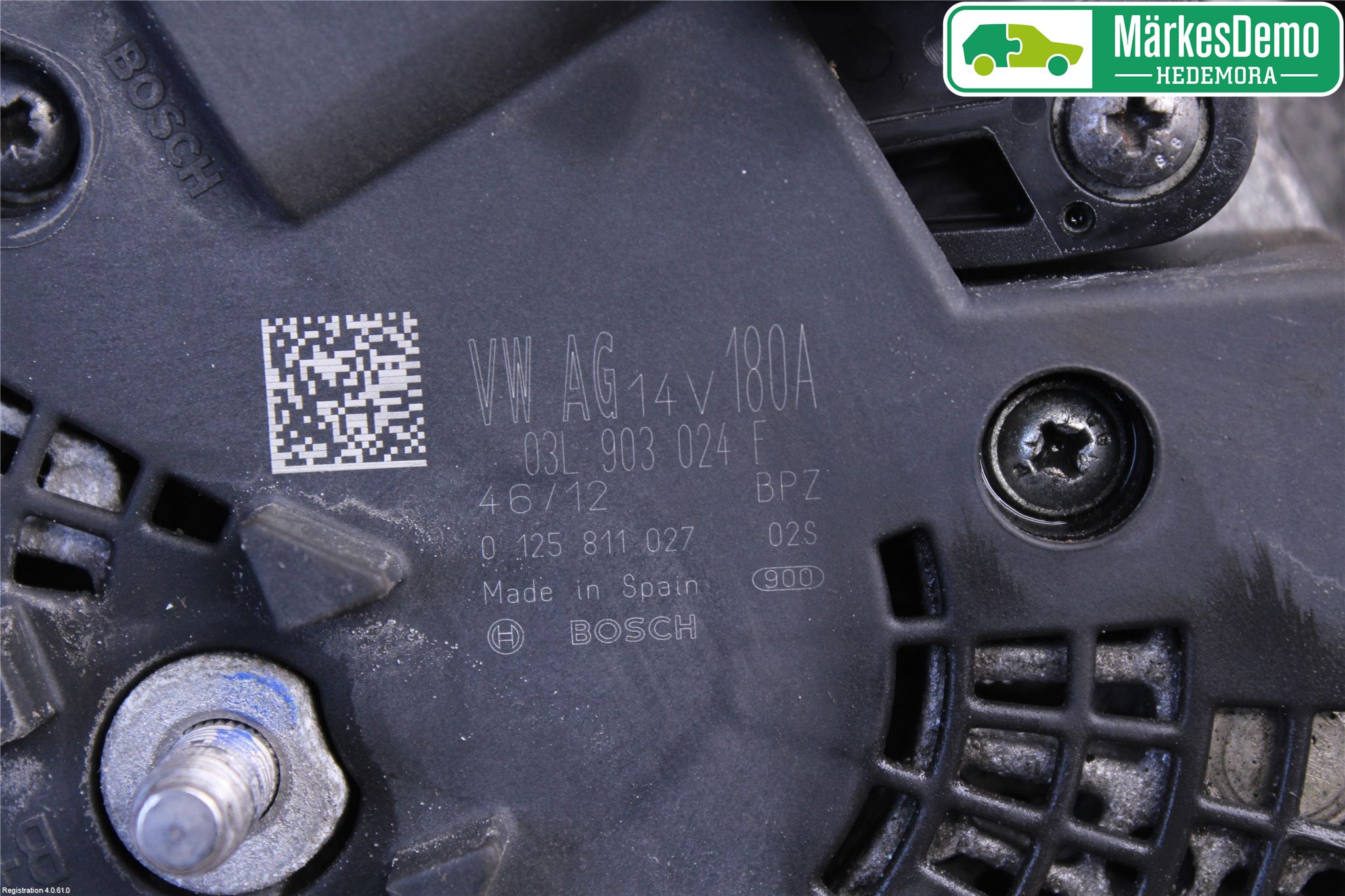 Volkswagen VW PASSAT 11-14 Dynamo
