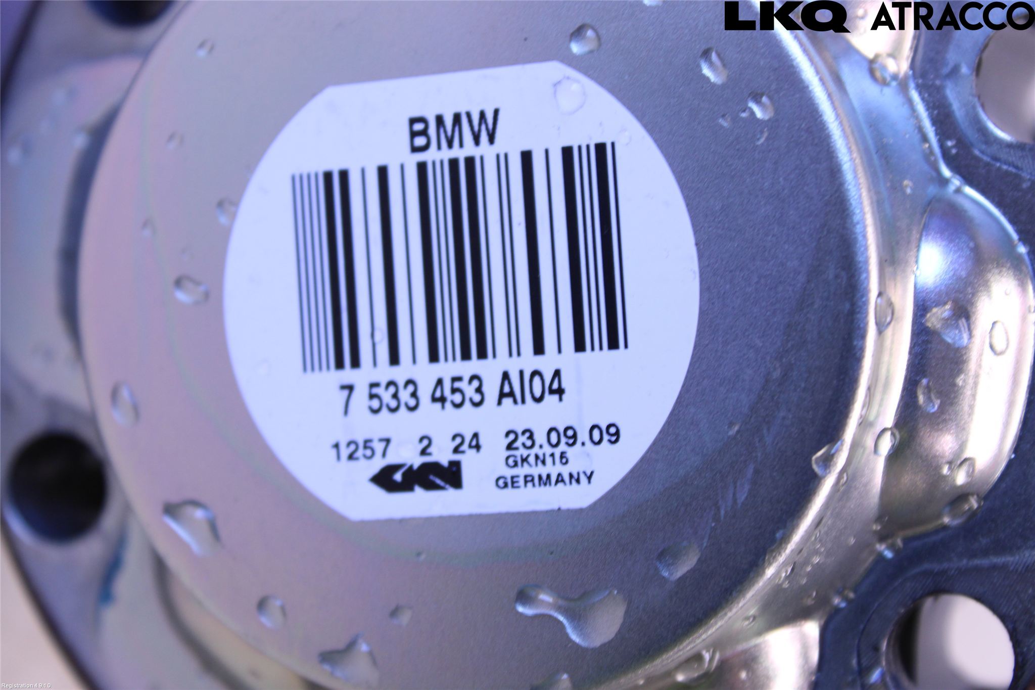 BMW 1 E82/88 Coupé/Cab 06-13 Drivaksel Bak Kompl Venstre