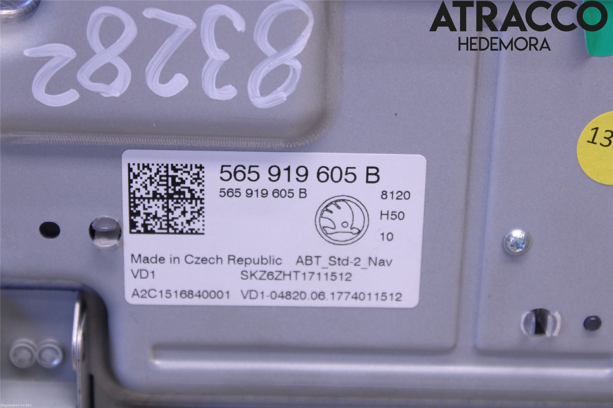 Skoda KODIAQ 17-24 Stereo Radio Med Cd