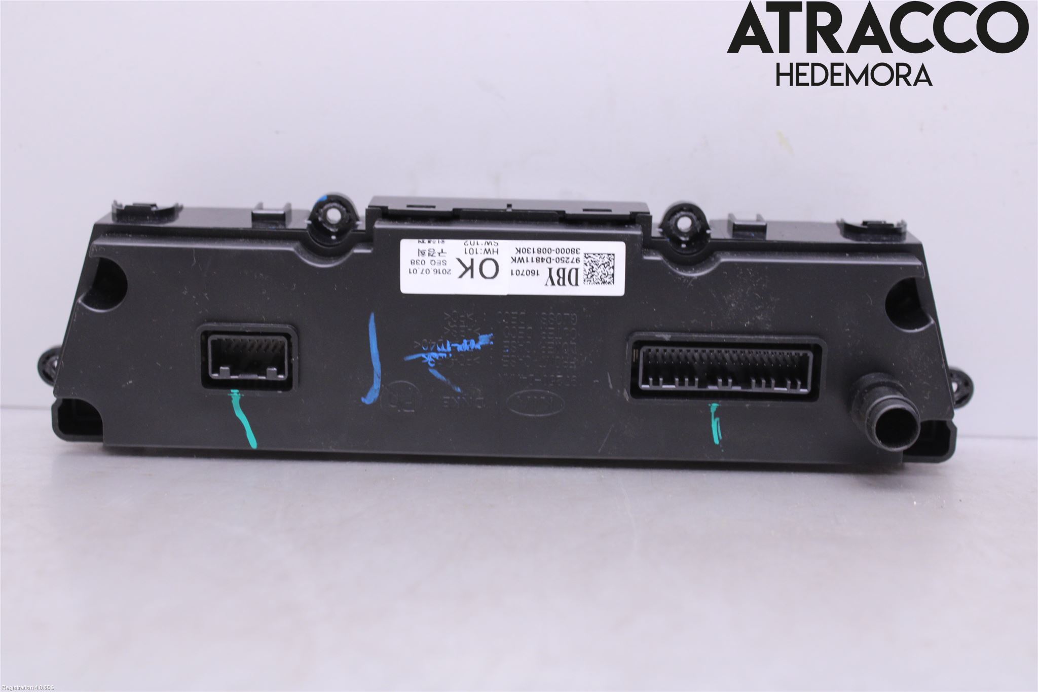 Kia OPTIMA 16-20 Varme Ac Betjening-Display