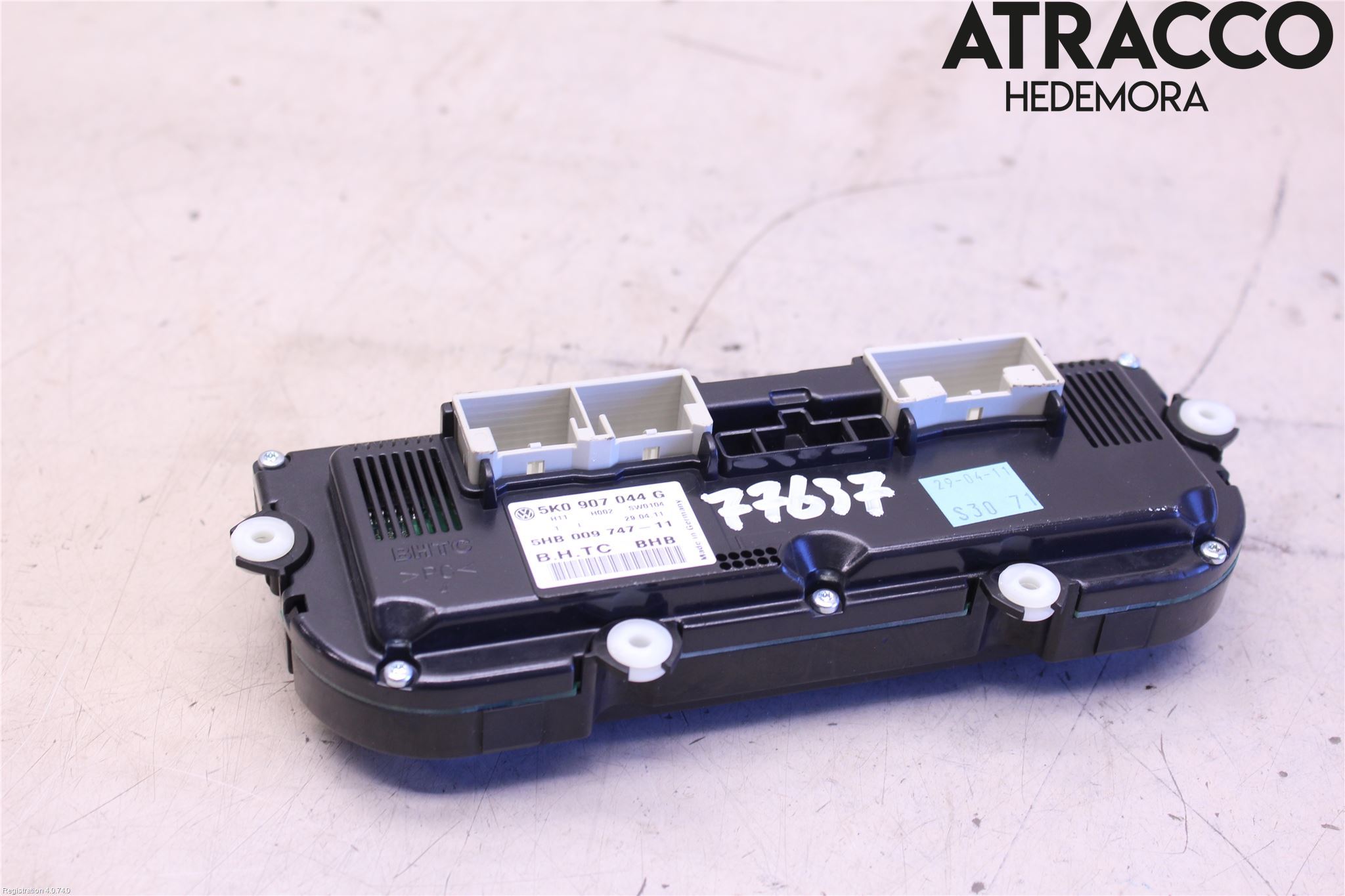 Volkswagen VW SHARAN 11- Varme Ac Betjening-Display
