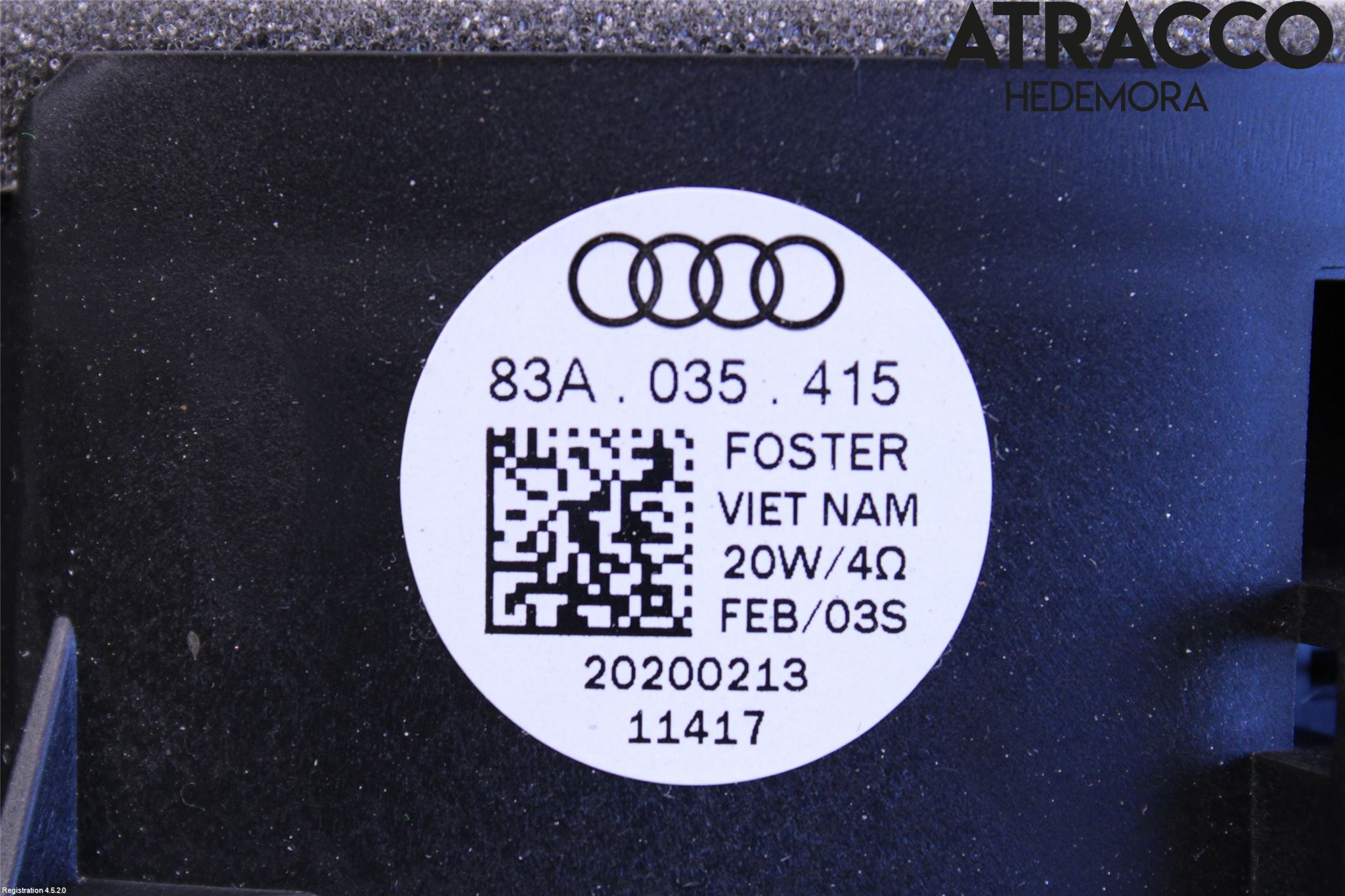 Audi Q2/SQ2 17- Innr Høyttaler