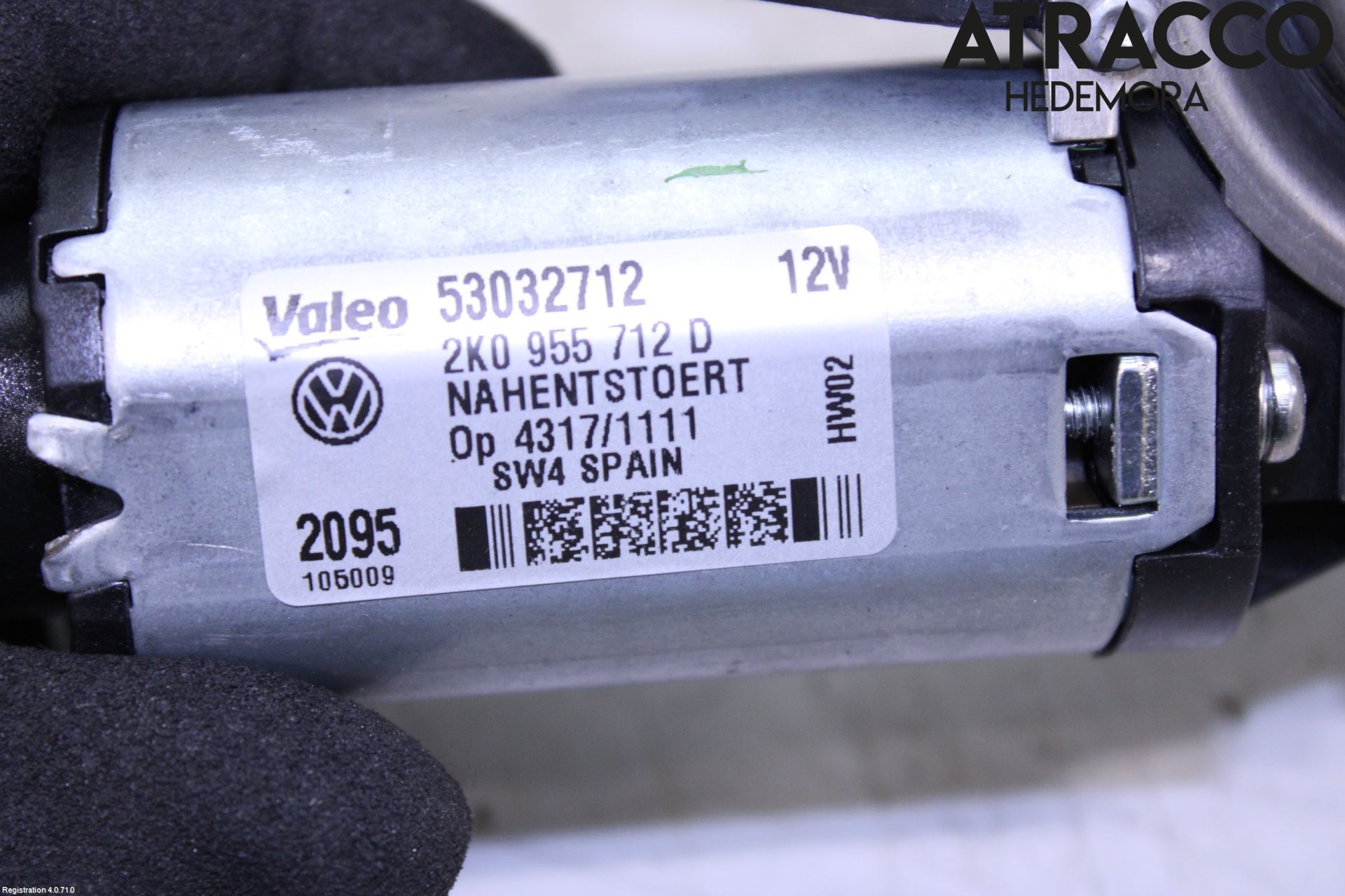 Volkswagen VW CADDY 11-15 Viskermotor Bakluke