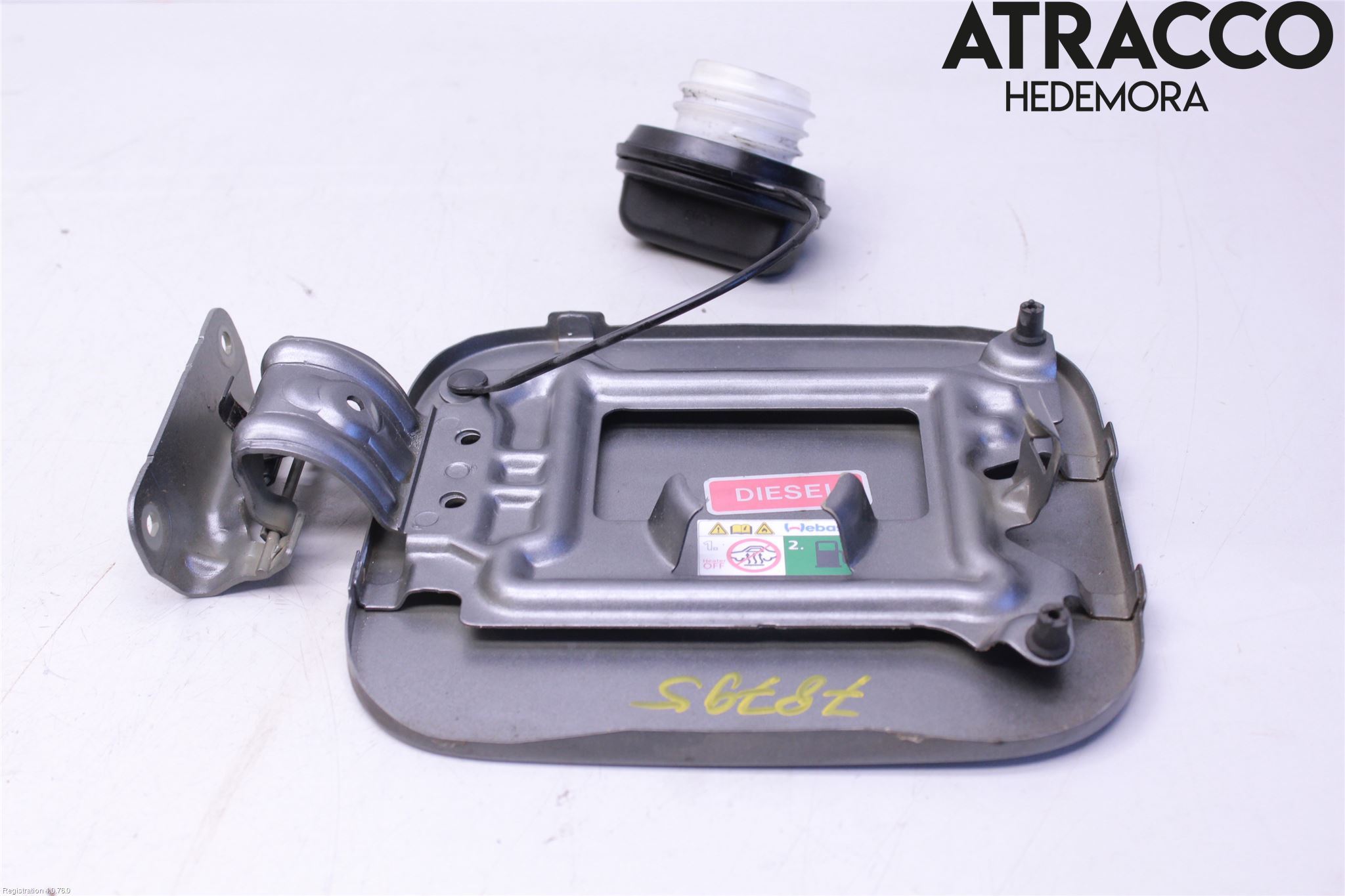 Nissan QASHQAI 10-14 Drivstoff Tankluke