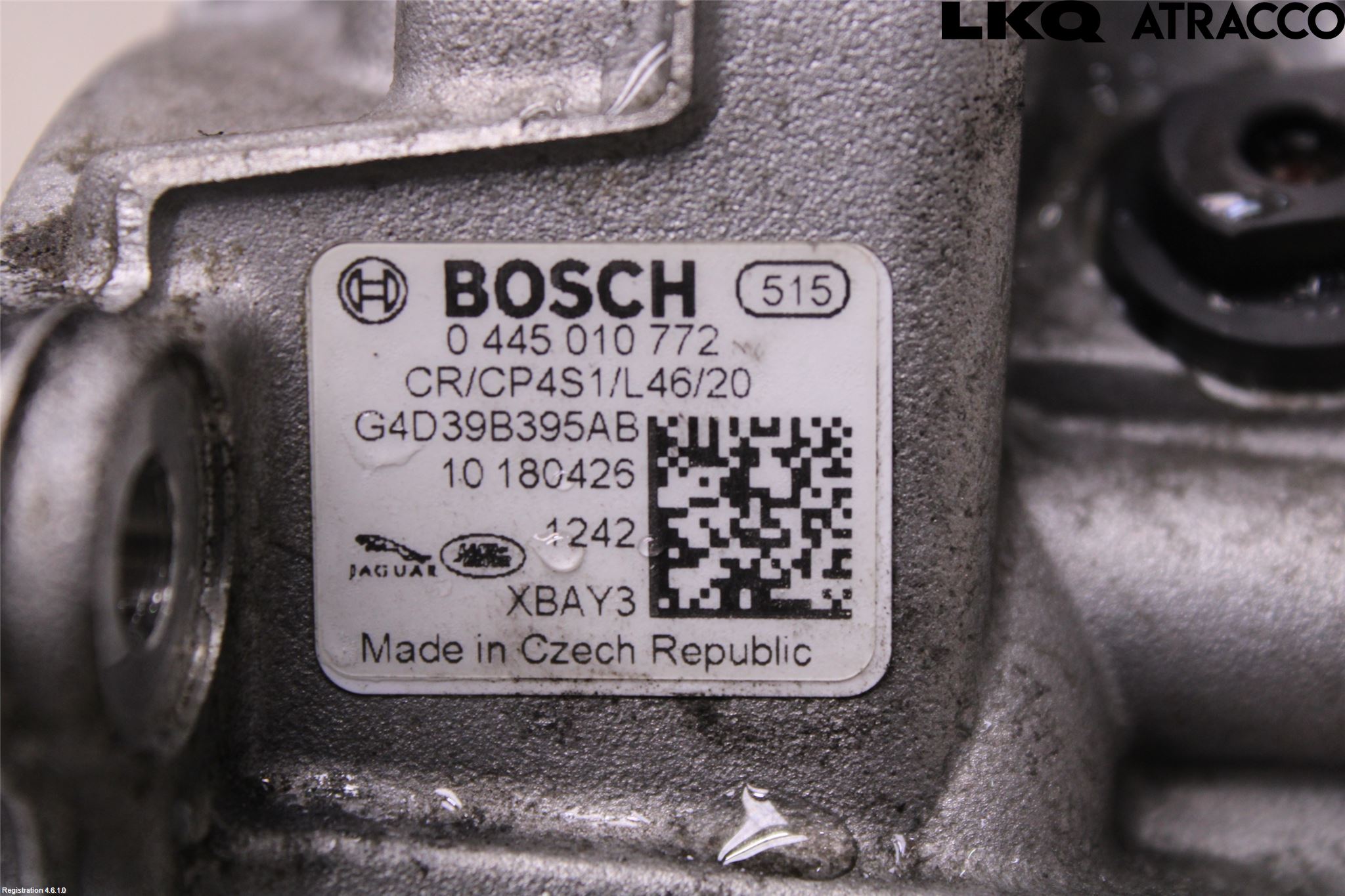 Landrover RANGE ROVER VELAR (L560) 17- Drivstoff Dieselpumpe Hoved