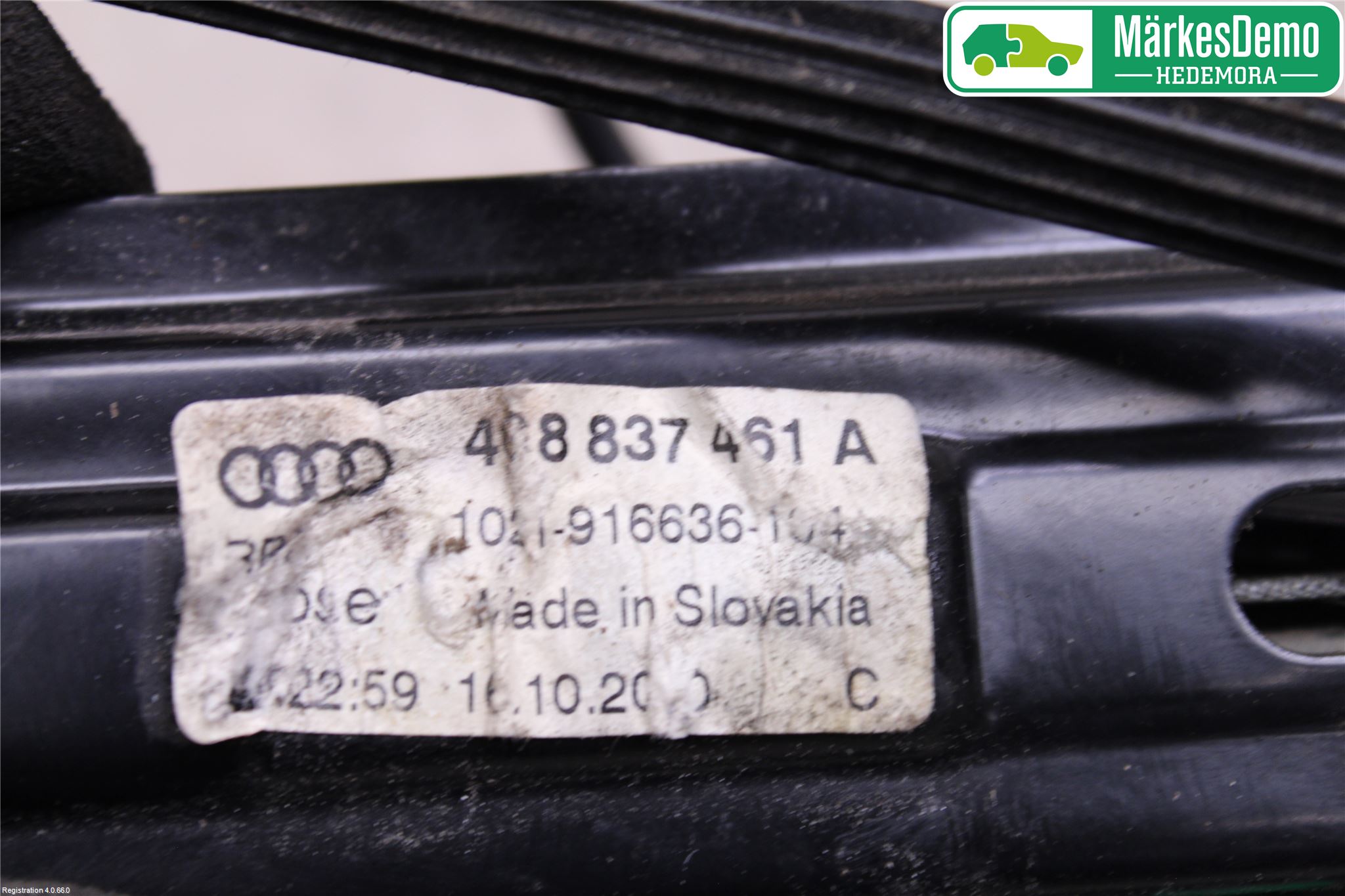 Audi A7/S7 4G 11-17 Vindusheis El Komp