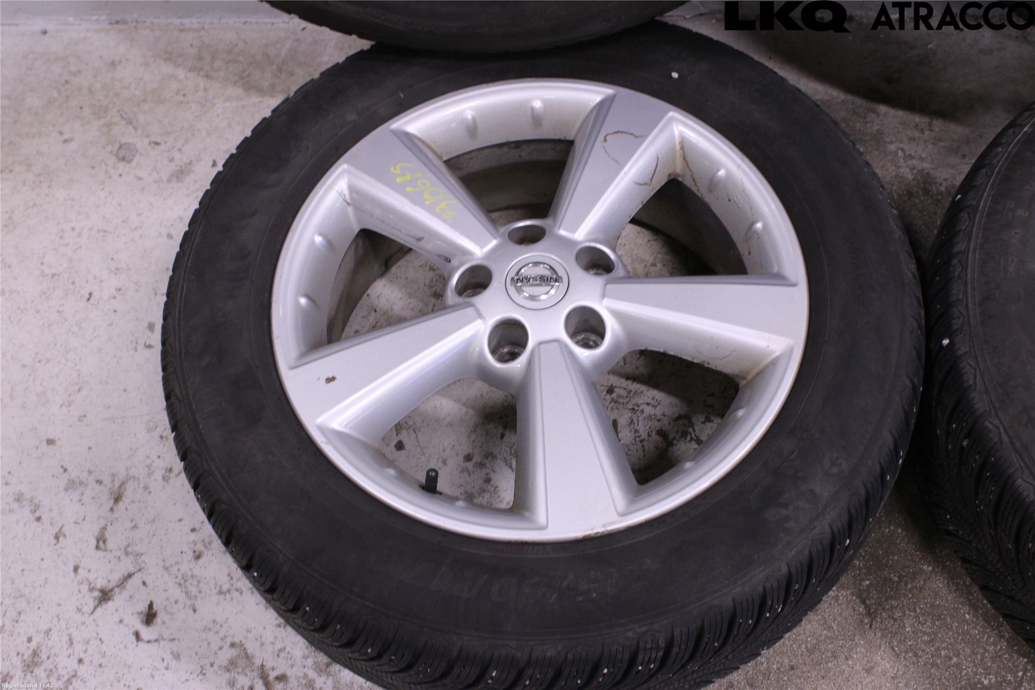 Nissan QASHQAI+2  10-14 Dekk Vinter På Alu Felg 4Stk