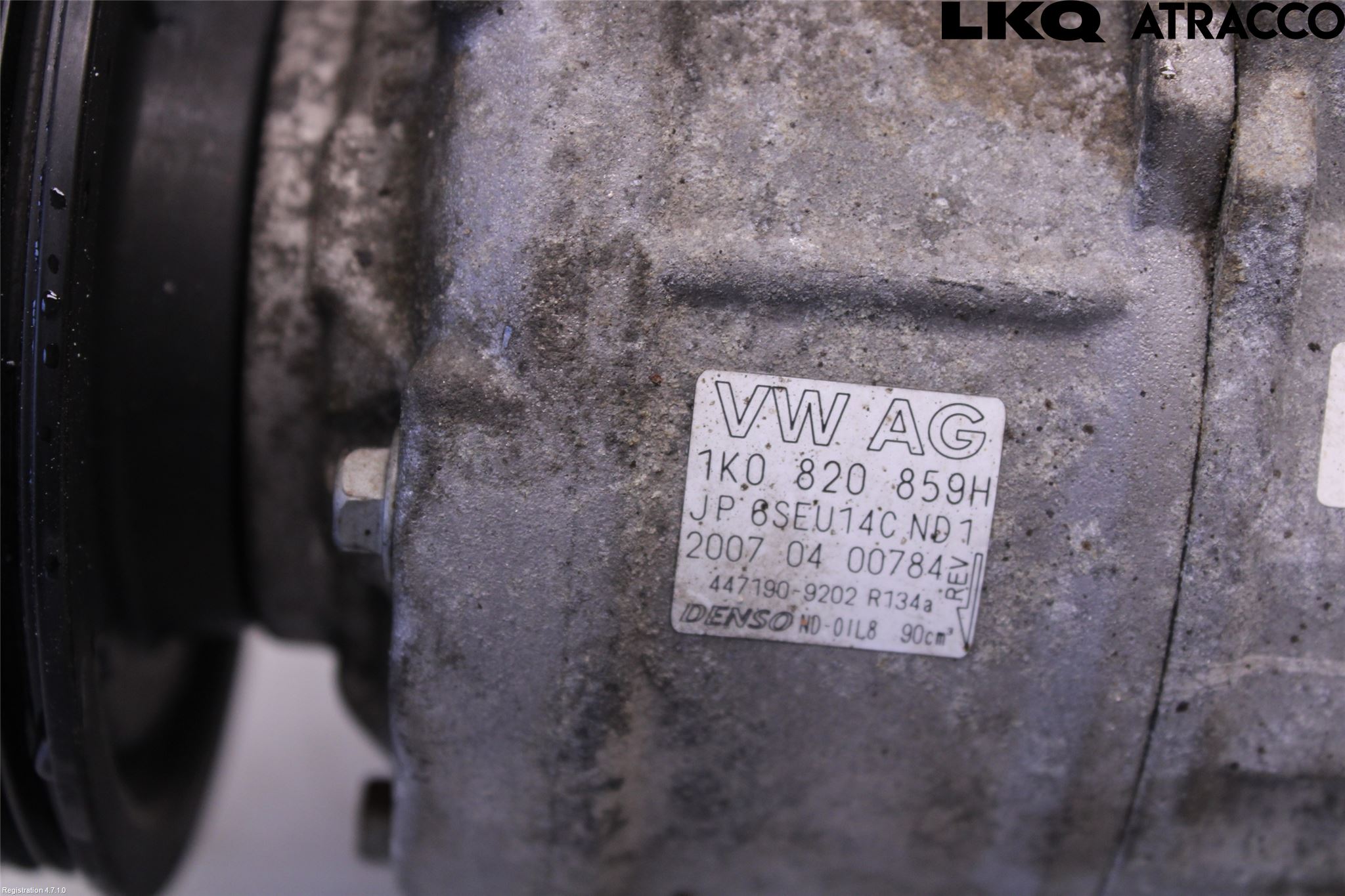 Skoda OCTAVIA (1Z) 05-13 Varme Ac Kompressor