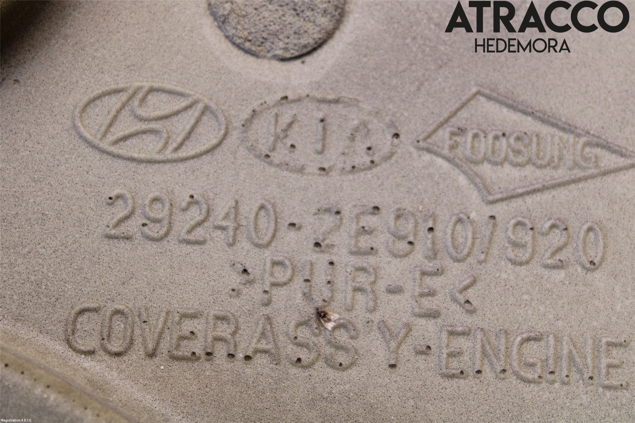 Kia OPTIMA 16-20 Motor Deksel Over Motor