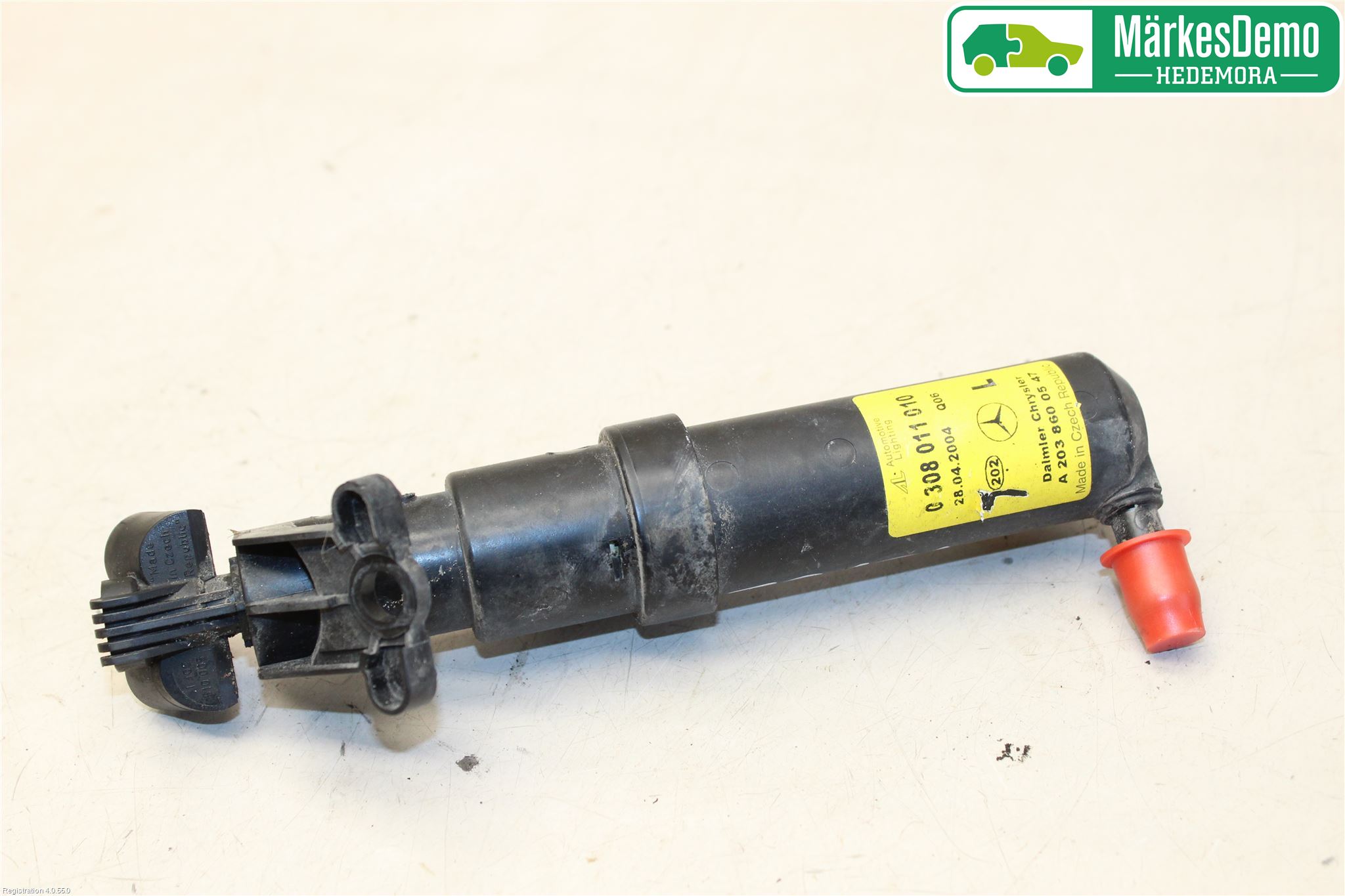 Mercedes-Benz MB C (203) 00-07 Spylerdyse Frontlykter