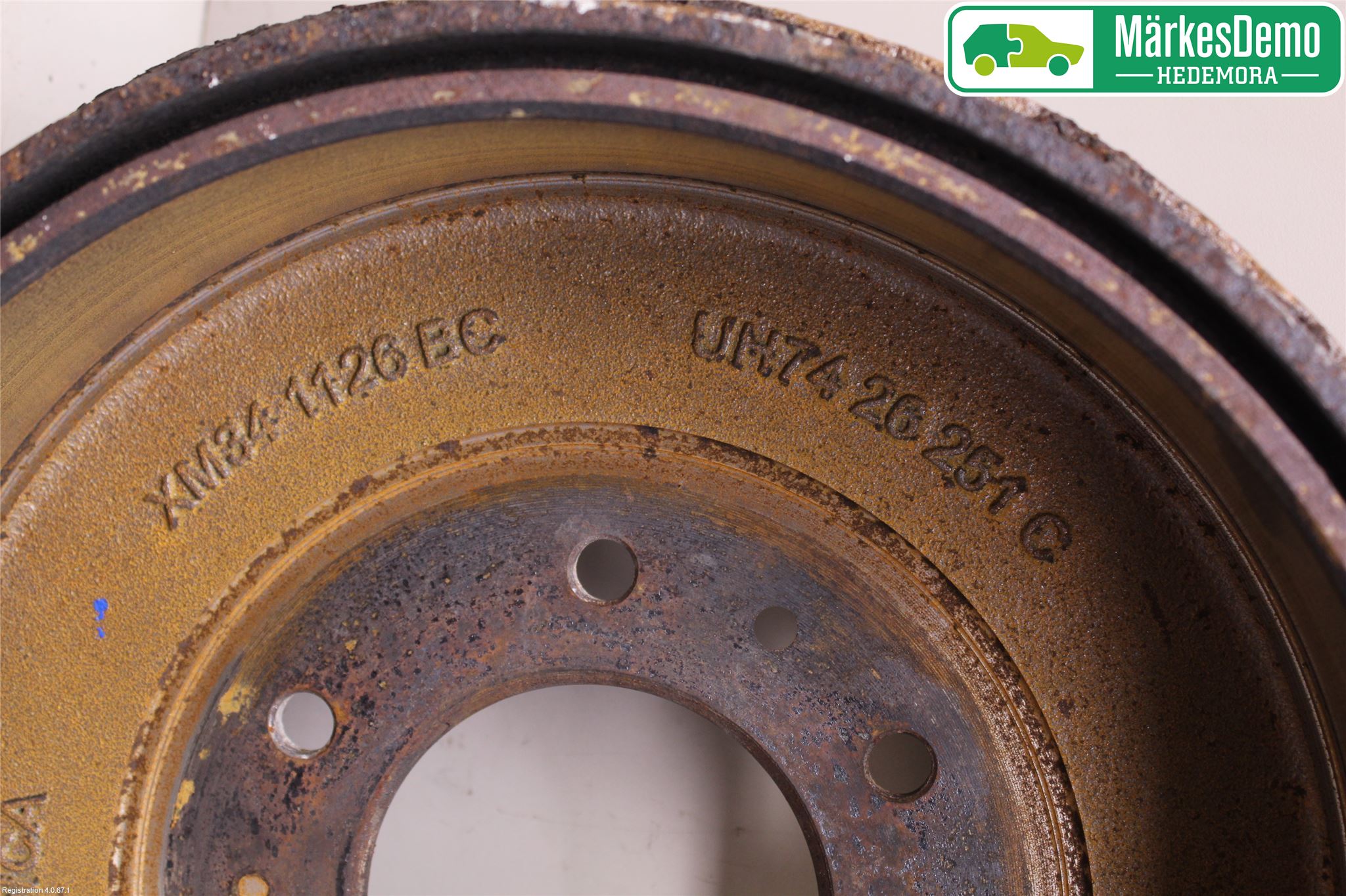 Ford RANGER EU 12-23 Bremsetrommel Bak