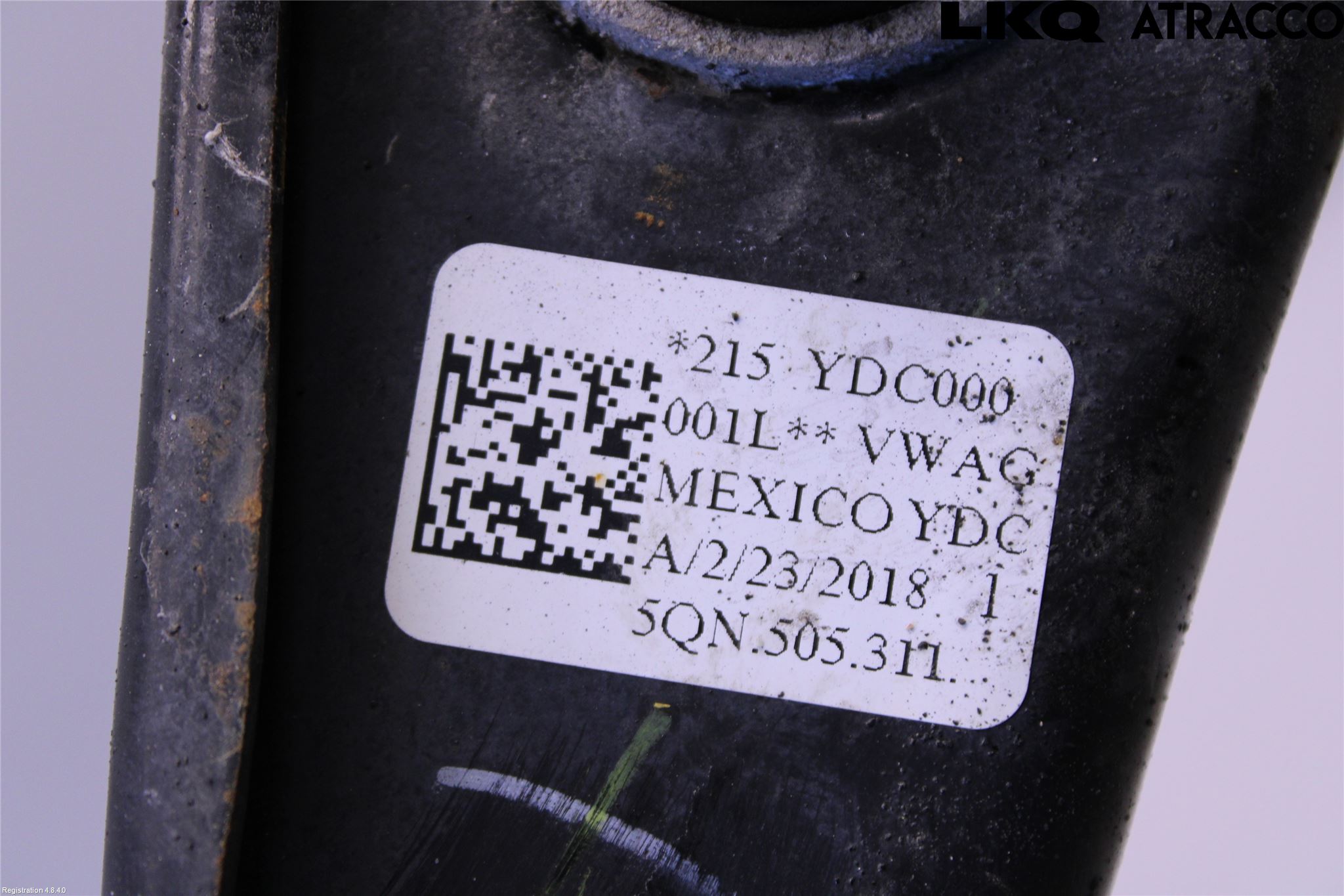 Volkswagen VW TIGUAN 16-24 Bærearm Bak Venstre