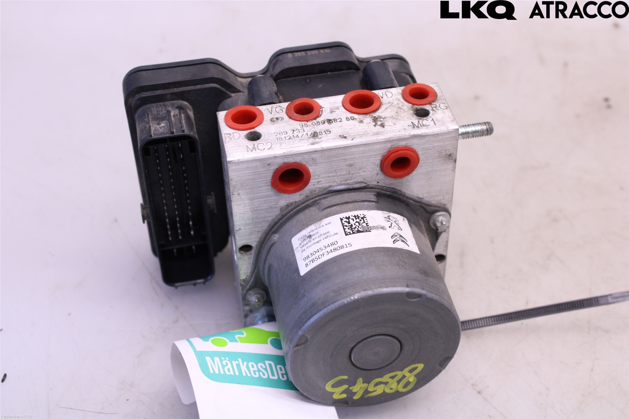 Citroen DS 7 CROSSBACK 19-23 Abs Hydraulikkaggregat