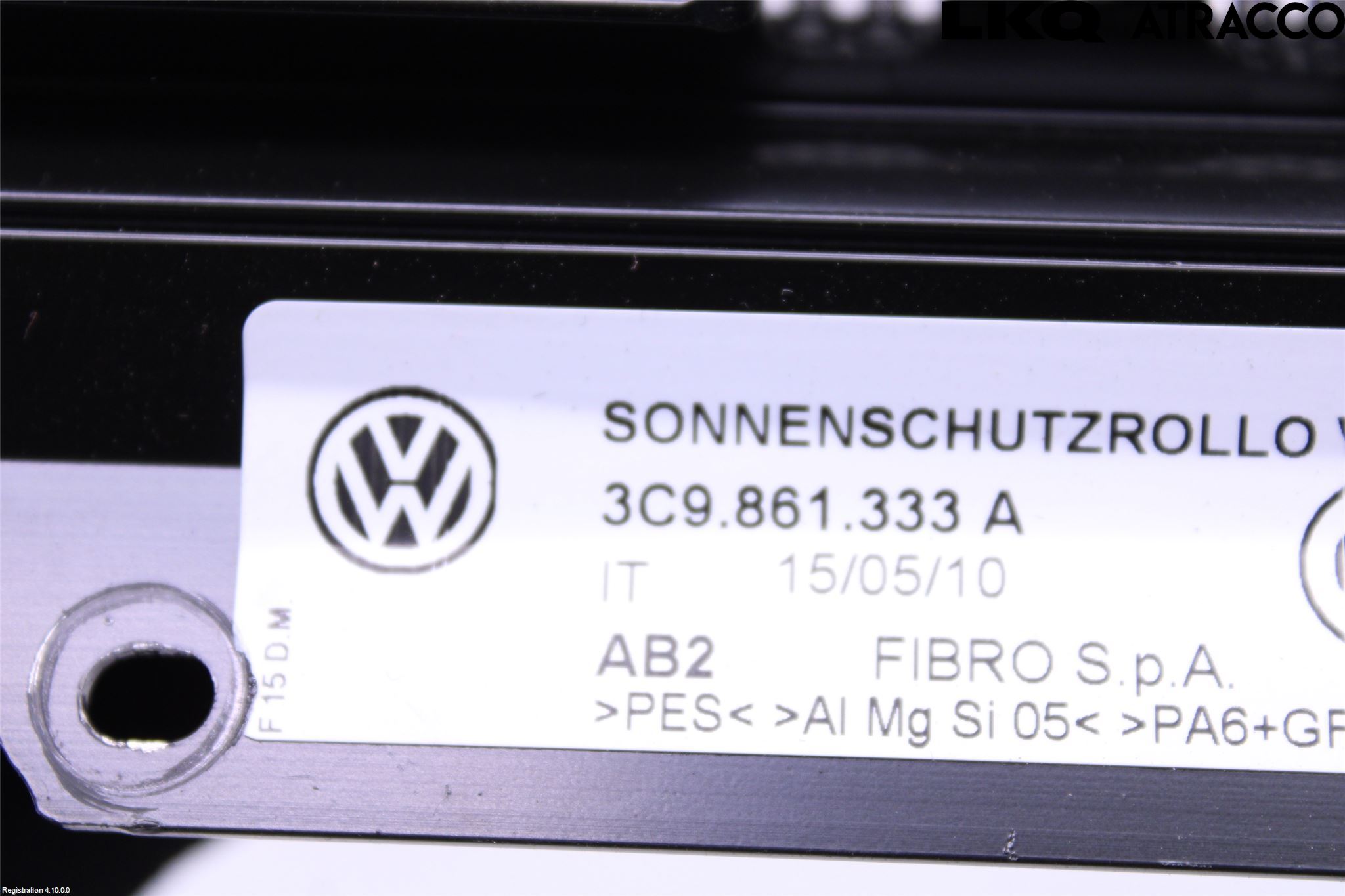 Volkswagen VW PASSAT 05-11 Innr Innsyn Beskytelse Stv