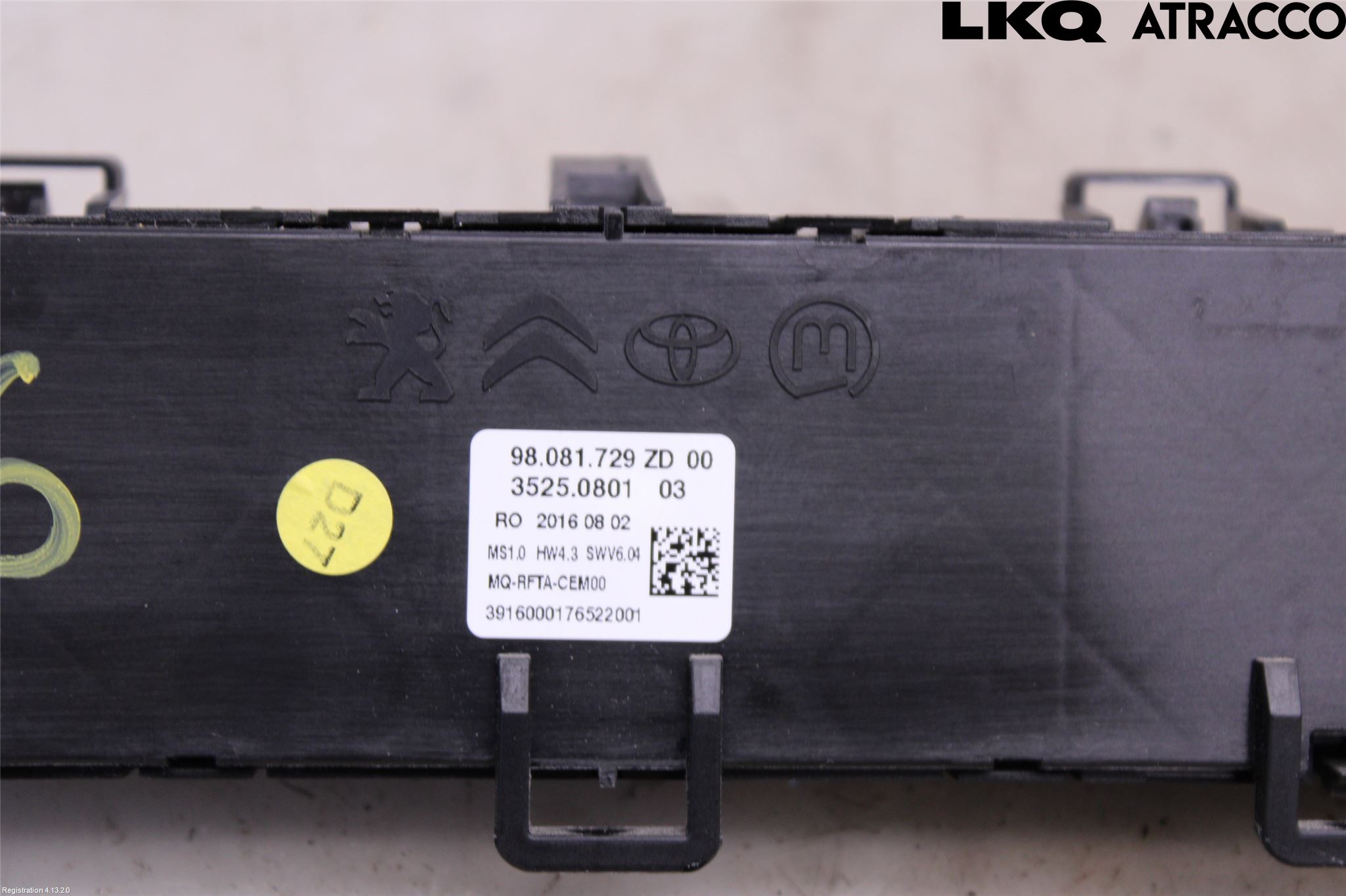 Peugeot EXPERT/E-EXPERT 17- Varme Ac Betjening-Display