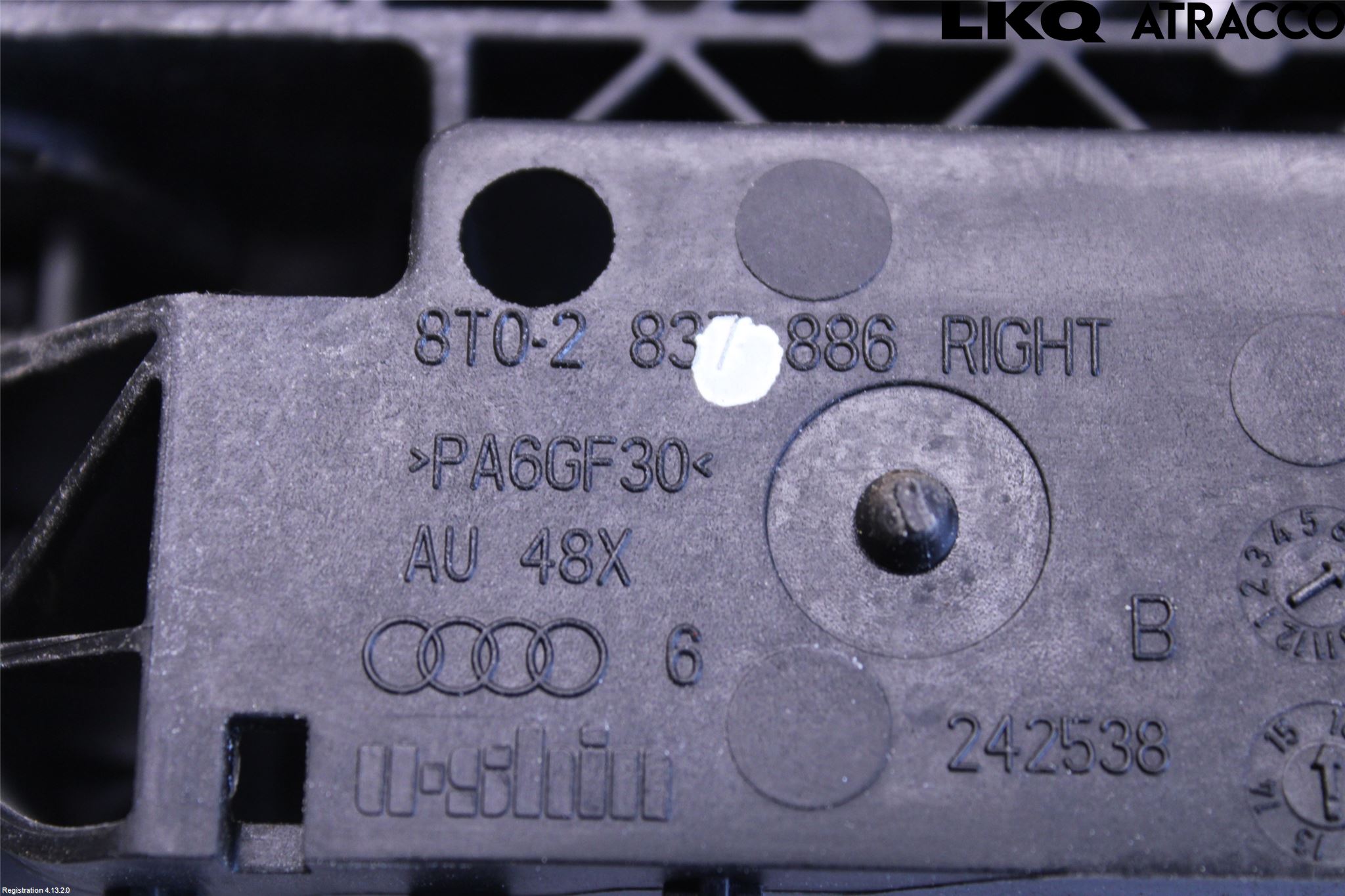 Audi Q5 09-16 Dørhandtak Ytre Høyre