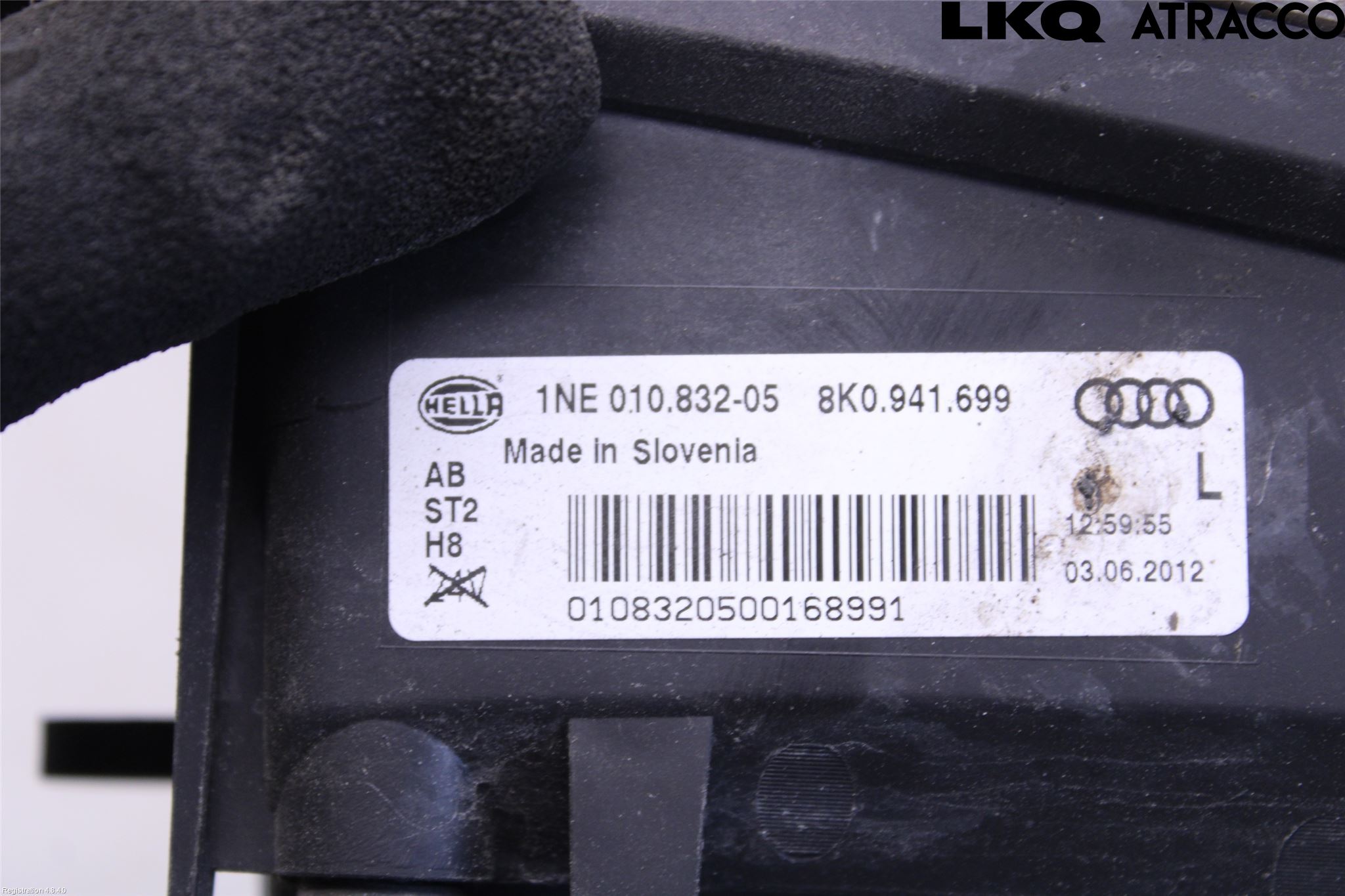 Audi A4 12-15 Frontlykt-Kurve-Tåkelys