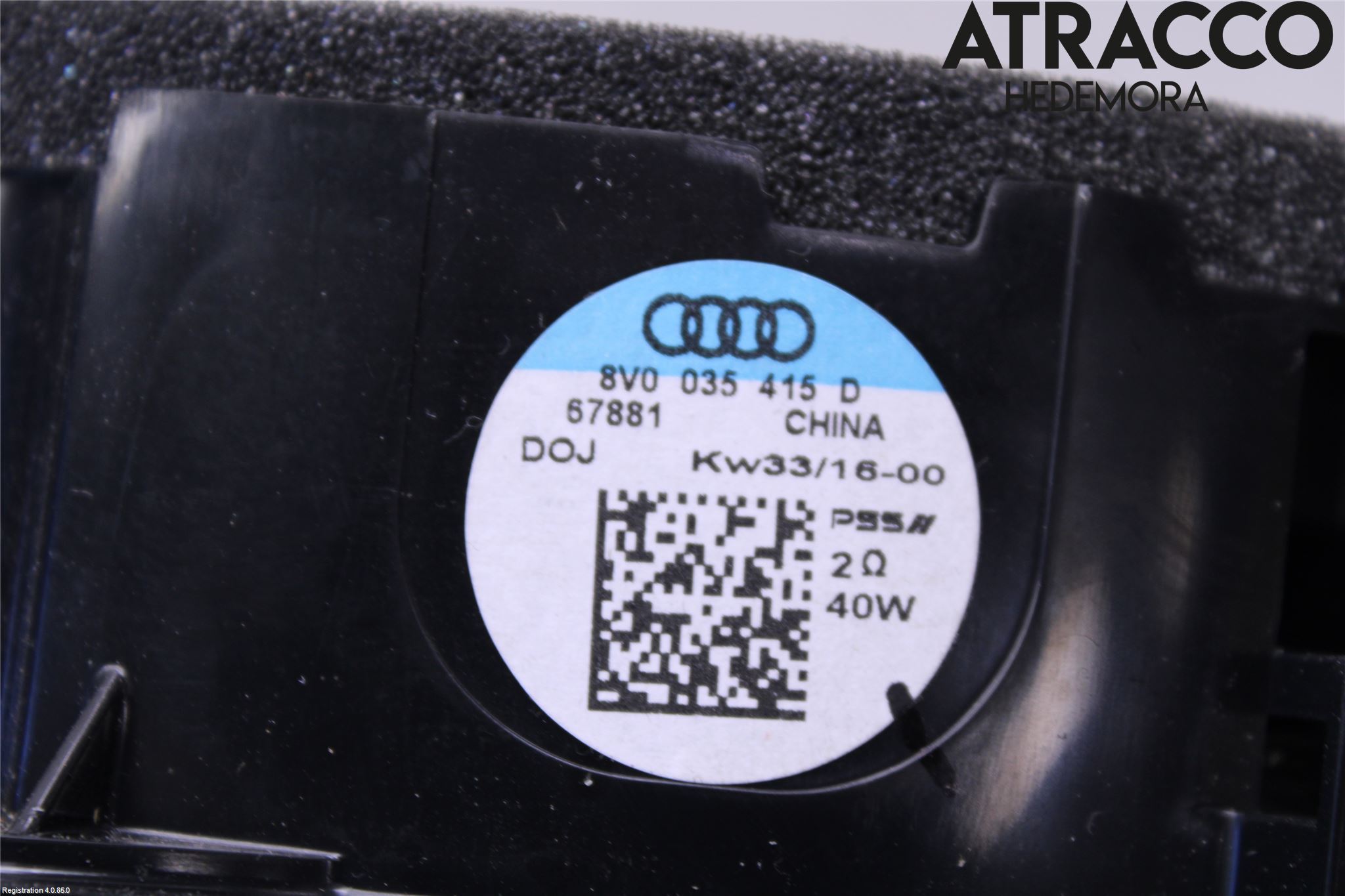 Audi A3/S3 8V 13-20 Innr Høyttaler
