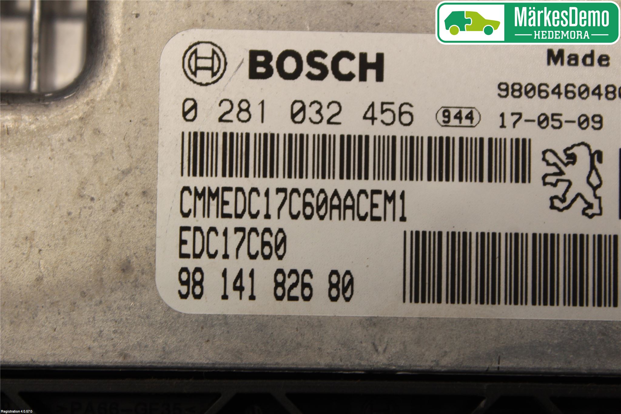 Peugeot PARTNER 16-18 Styreenhet Dieselpumpe