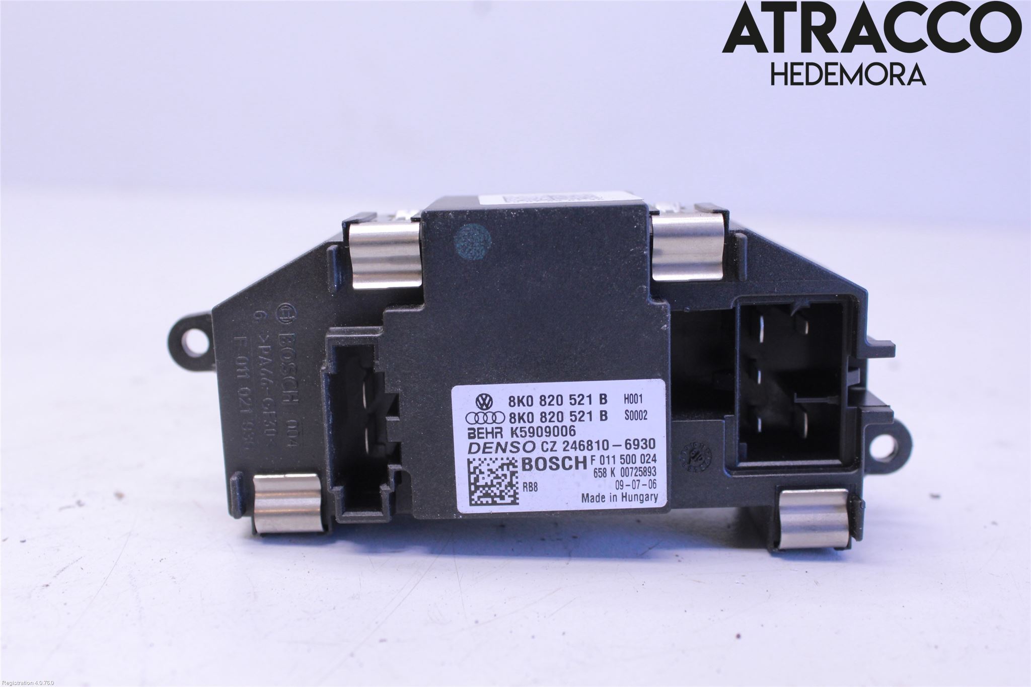 Audi A4/S4 08-11 Varmeapparat Viftemotstand