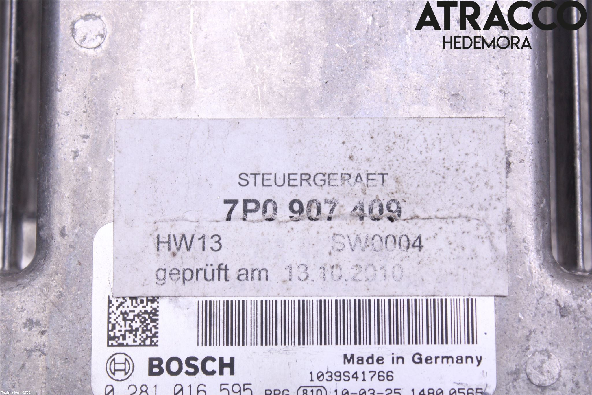 Volkswagen VW TOUAREG 7P 11-18 Styreenhet Innsprøytning