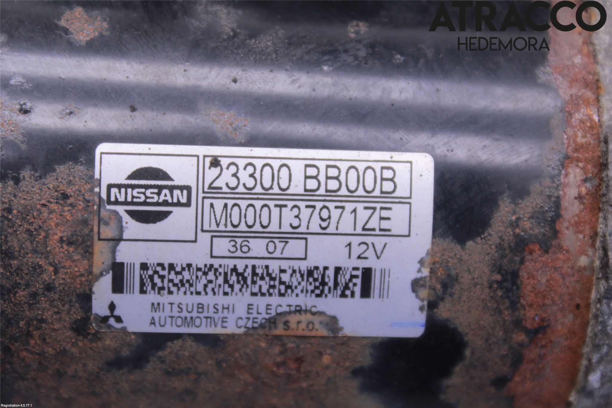 Nissan QASHQAI 10-14 Startmotor