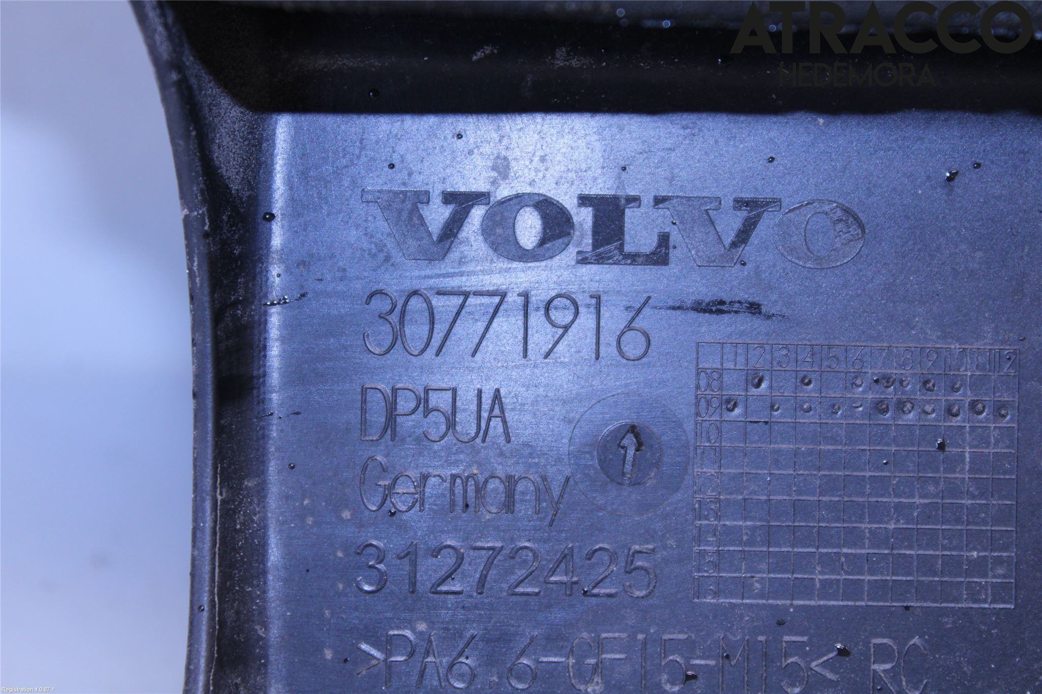 Volvo V70 08-13 Motor Deksel Over Motor