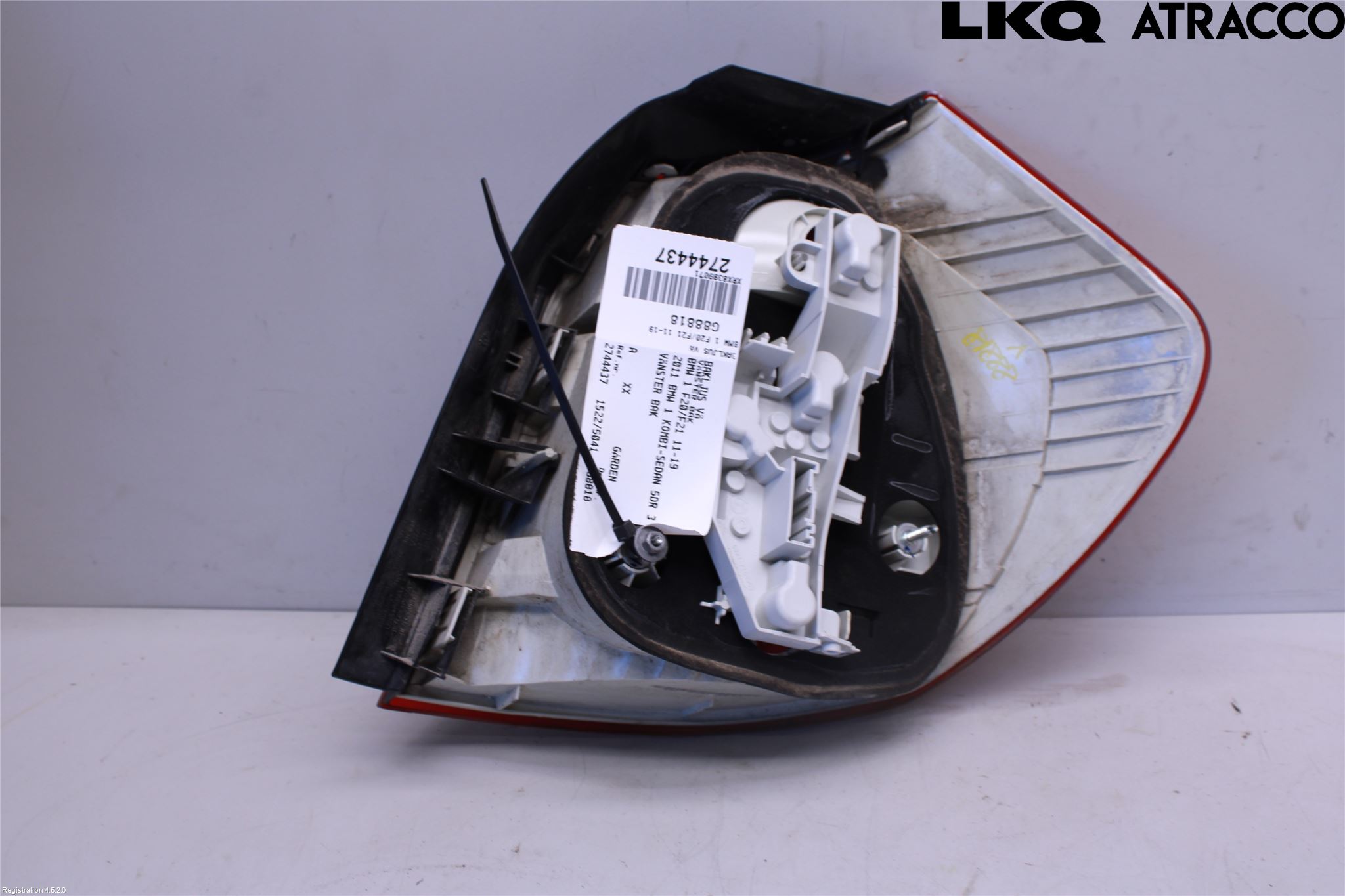 BMW 1 F20/F21 11-19 Baklykt Venstre
