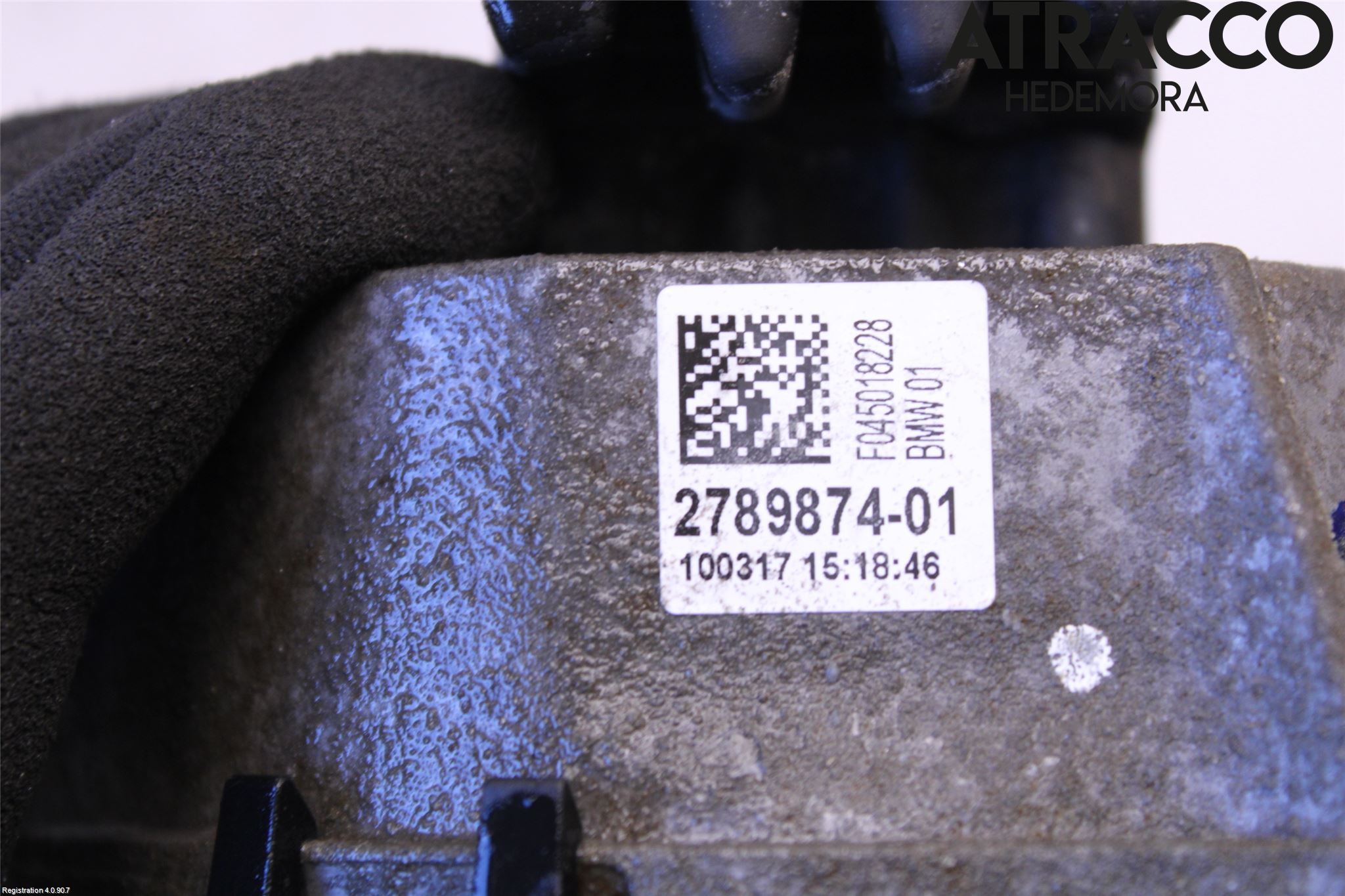 BMW 5 G30/G31/F90 17-23 Motor Feste Stål-Alu