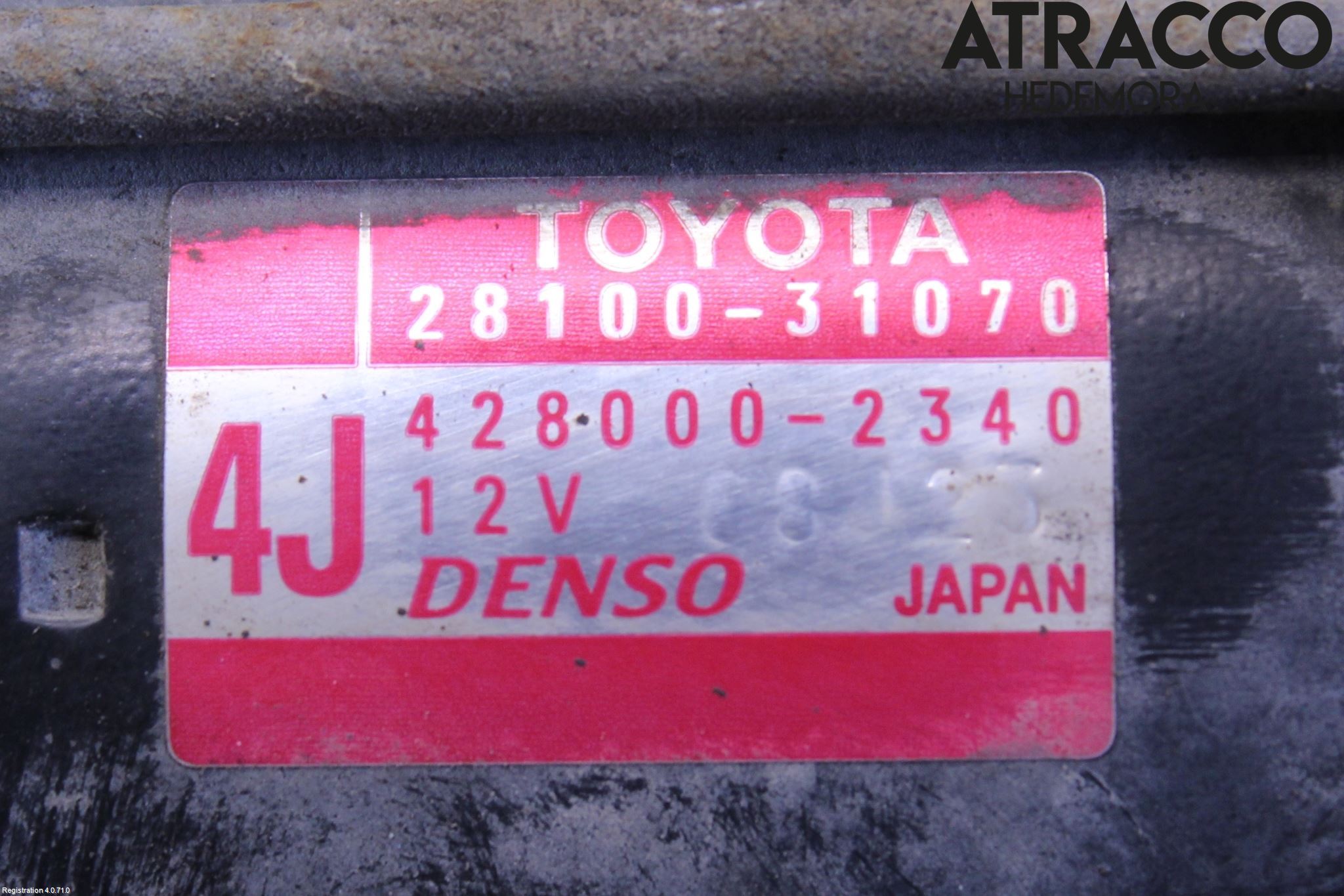 Lexus IS 220d/250/350 06-13 Startmotor