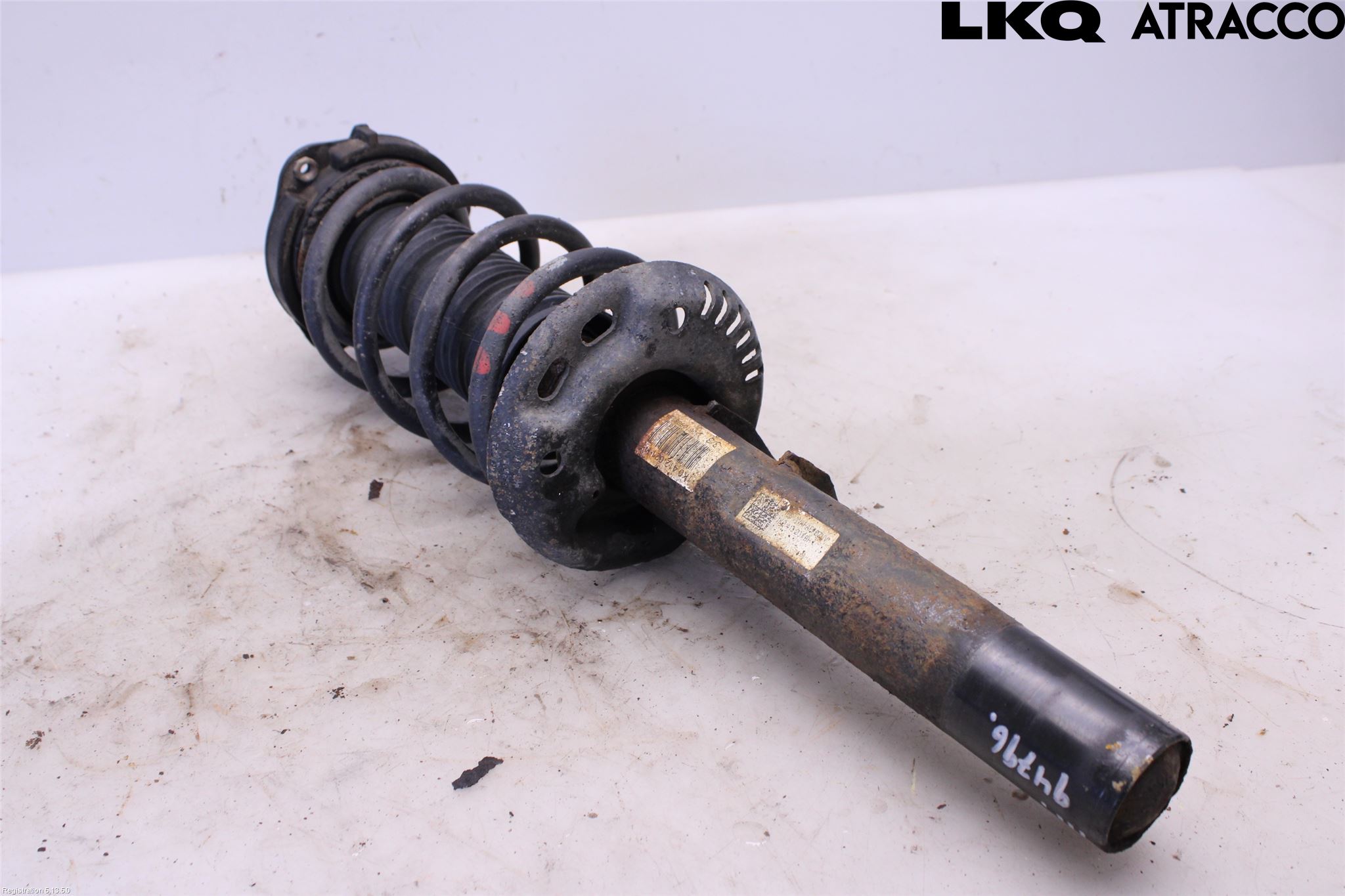 Volkswagen VW GOLF VI 09-13 Fjærbein Foran Høyre