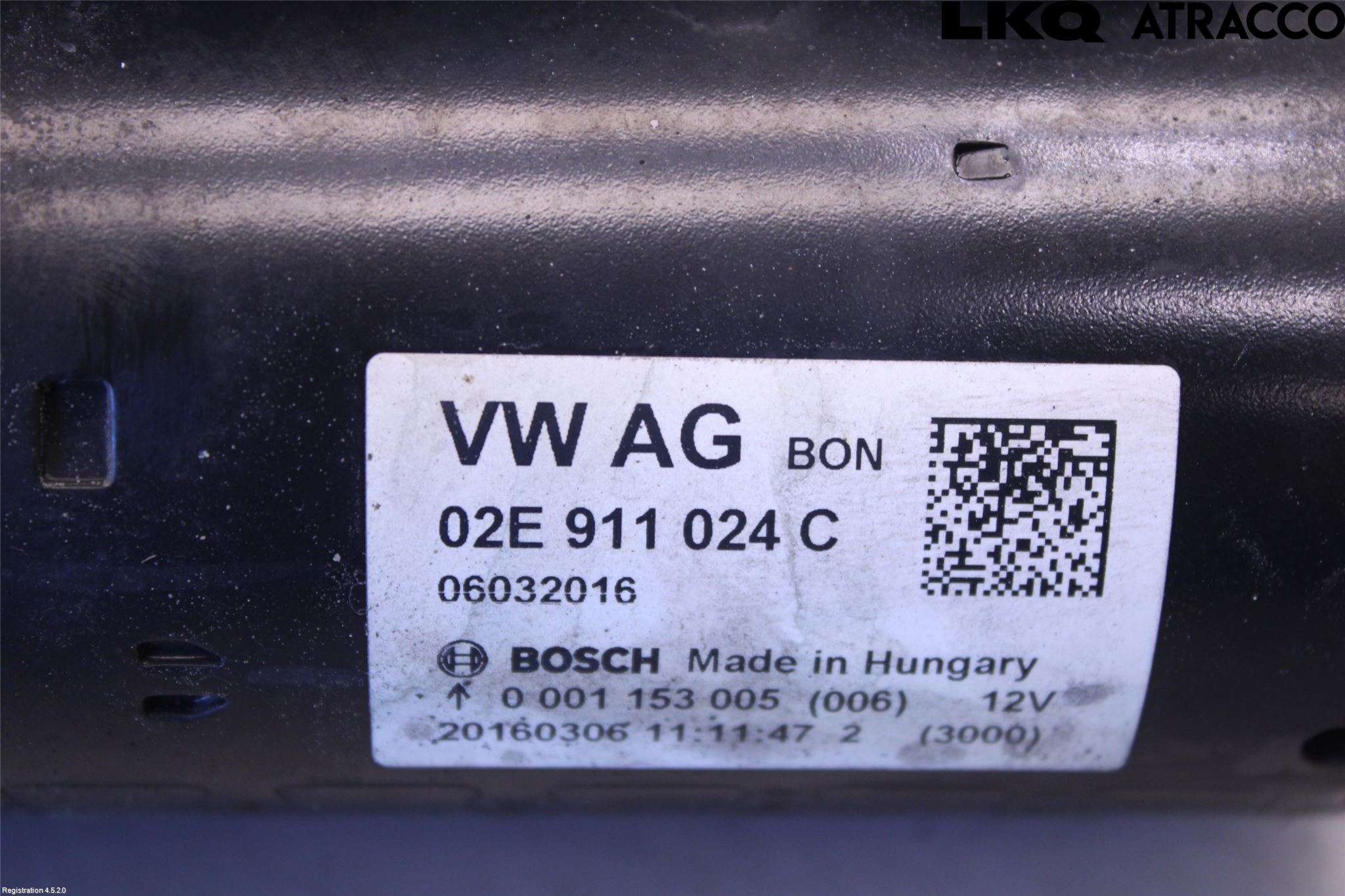 Volkswagen VW CADDY 16-20 Startmotor Diesel